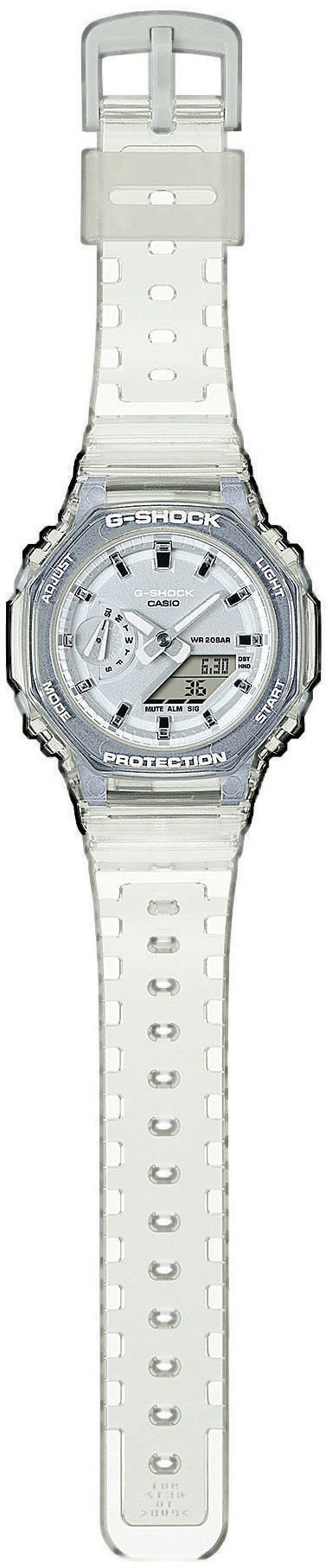 CASIO G-SHOCK Chronograph, Quarzuhr, Armbanduhr, Damen, Herren, digital, bis 20 bar wasserdicht