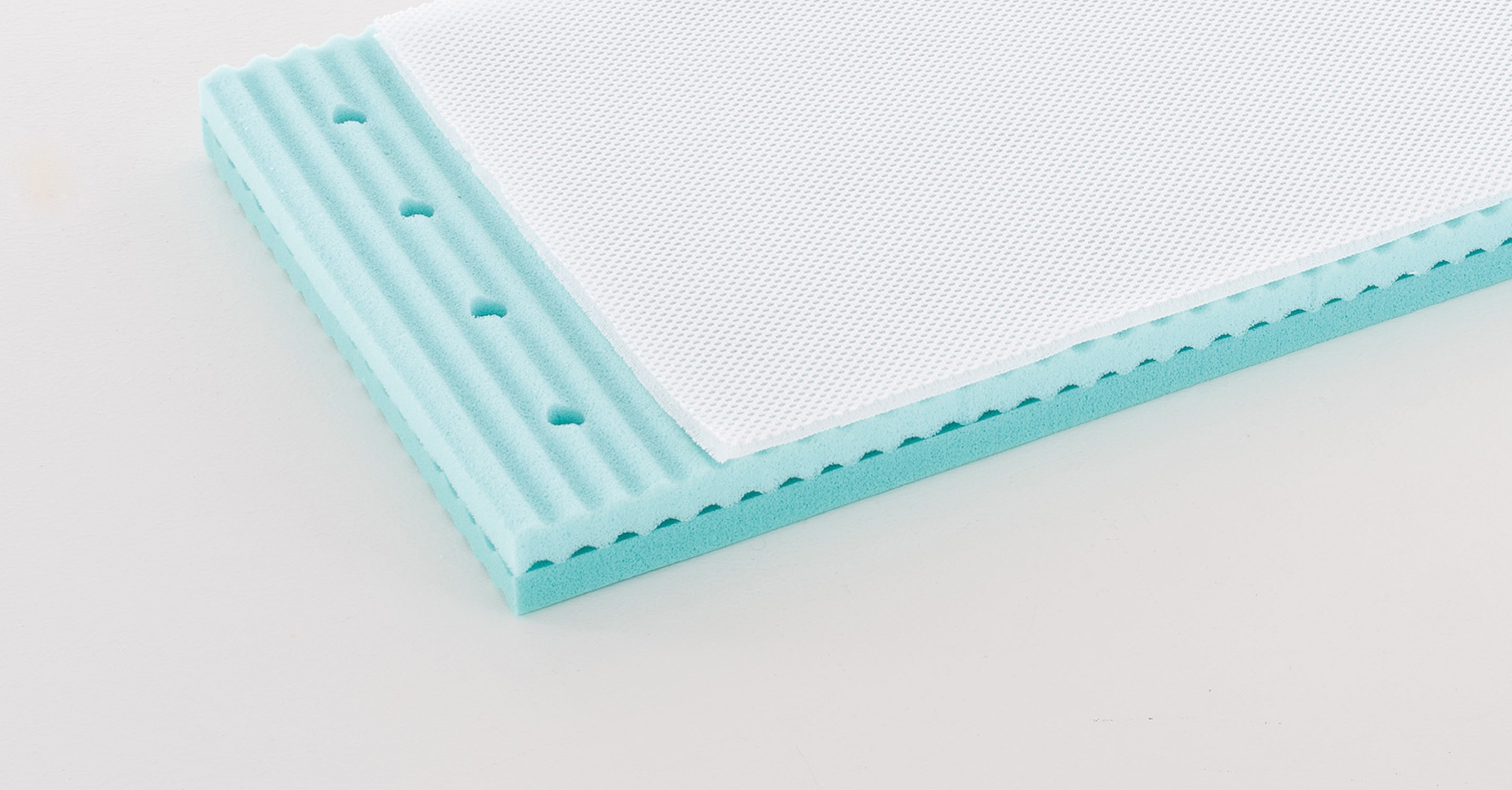 Babymatratze TRÄUMELAND "Matratze Wiege AIR", weiß, B:40cm H:7cm L:80cm