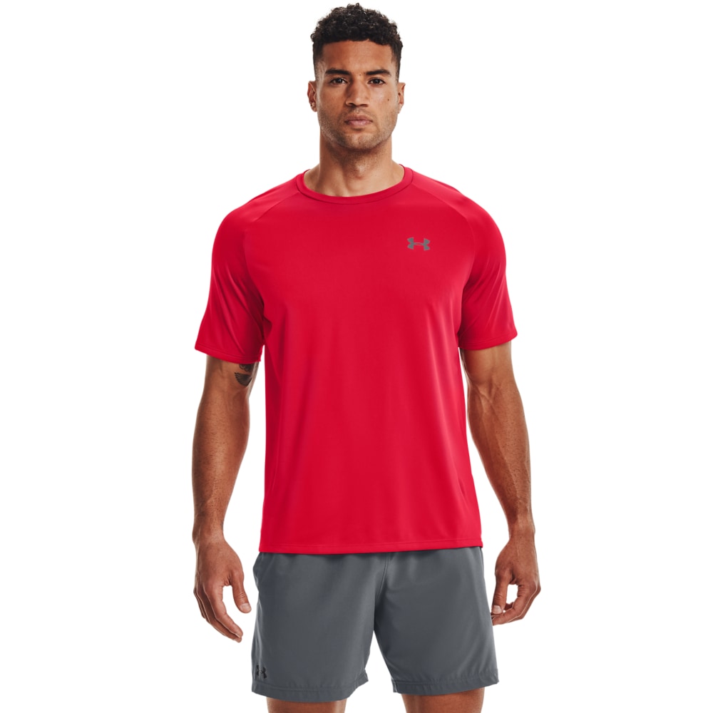 Trainingsshirt „UA TECH 2.0 SS TEE“, Gr. XXXL, Red