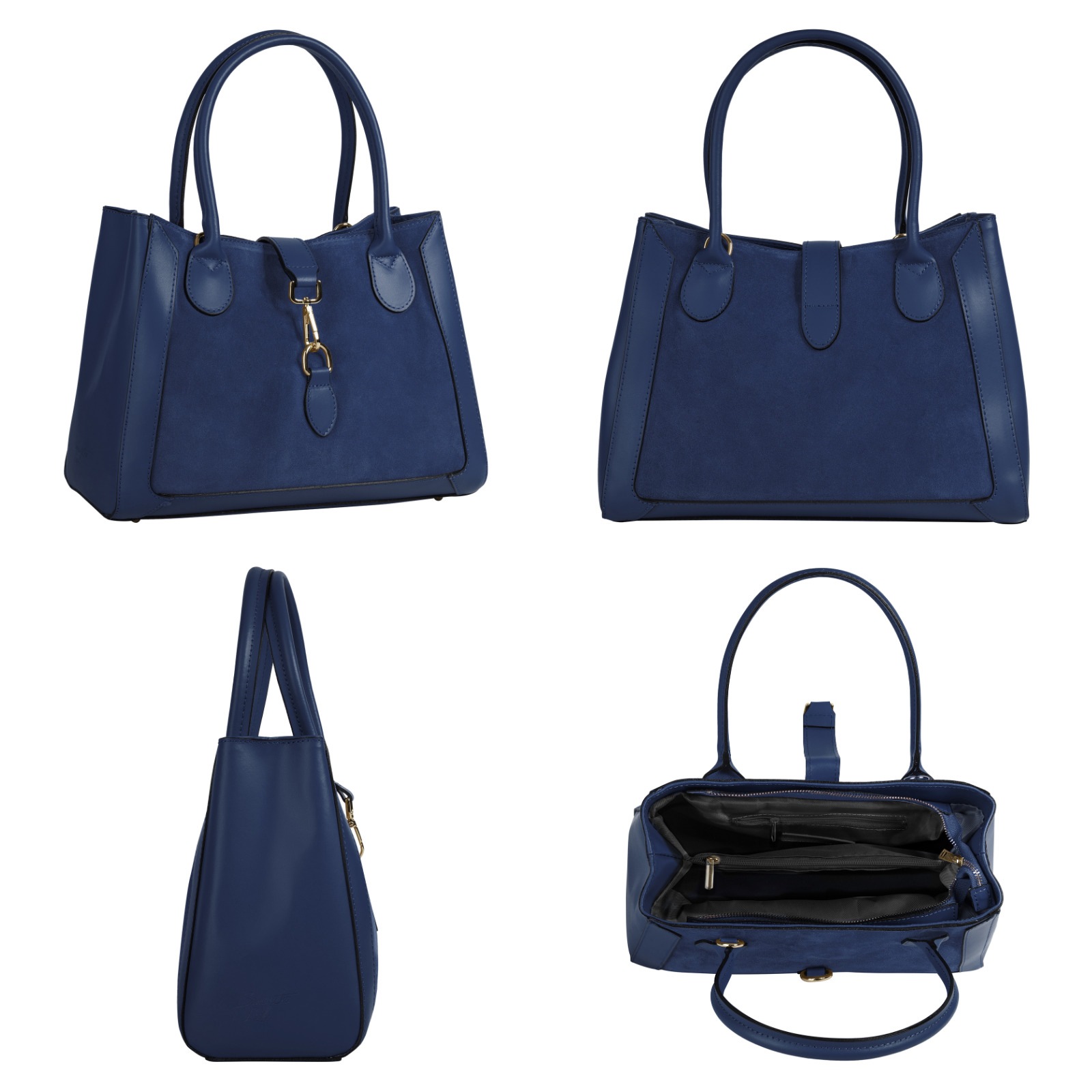 Samantha Look Shopper, echt Leder, Made in Italy