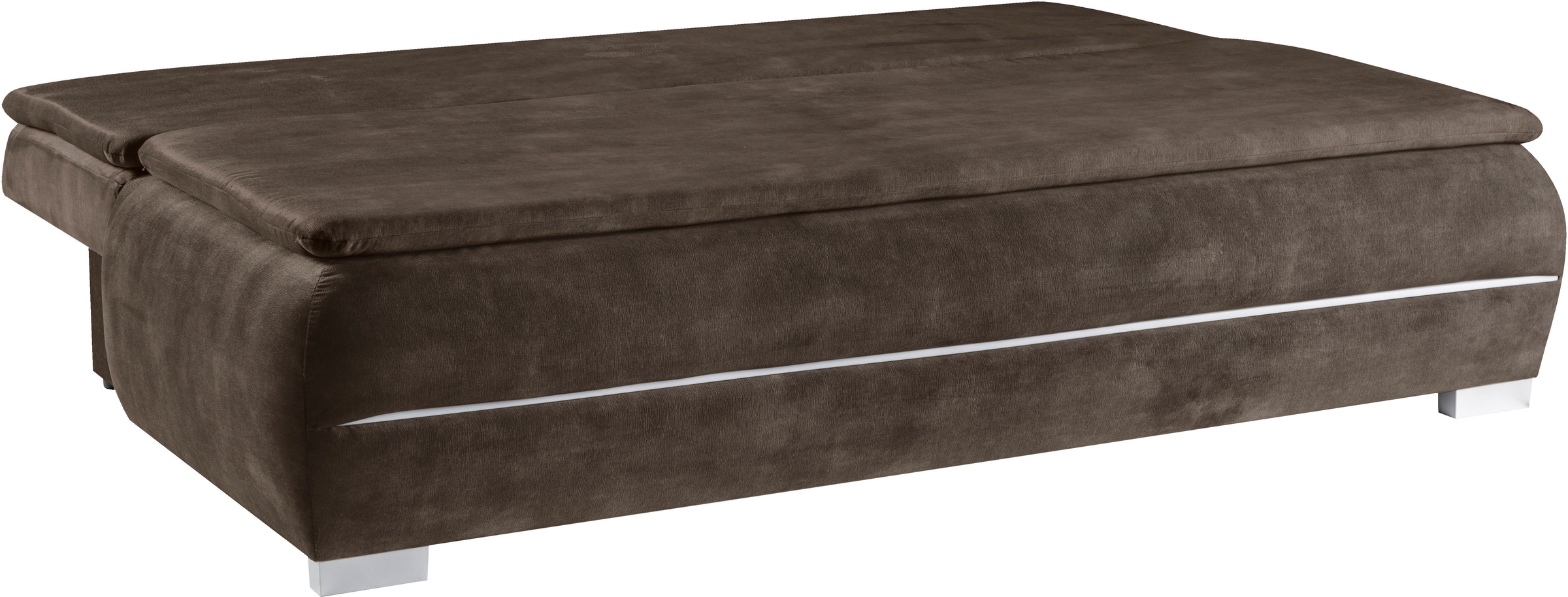 WERK2 Schlafsofa »Tekla LED«, 2-Sitzer Schlafcouch mit Bettkasten & stylischer RGB-LED-Beleuchtung