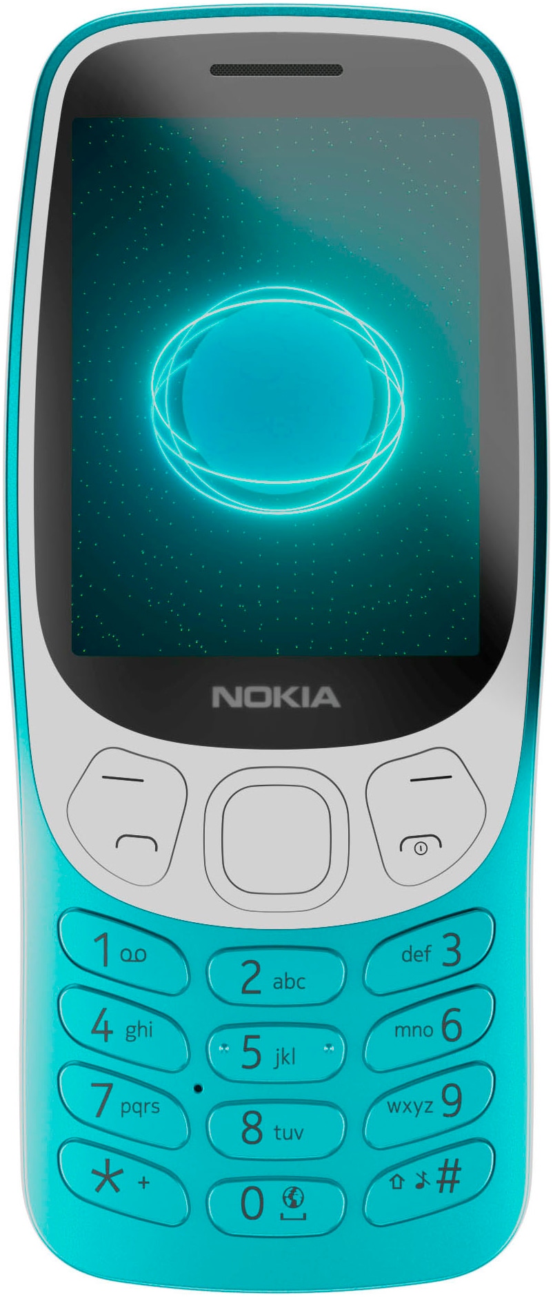 Nokia Handy »3210 4G«, Scubablau, 6,09 cm/2,4 Zoll, 2 MP Kamera