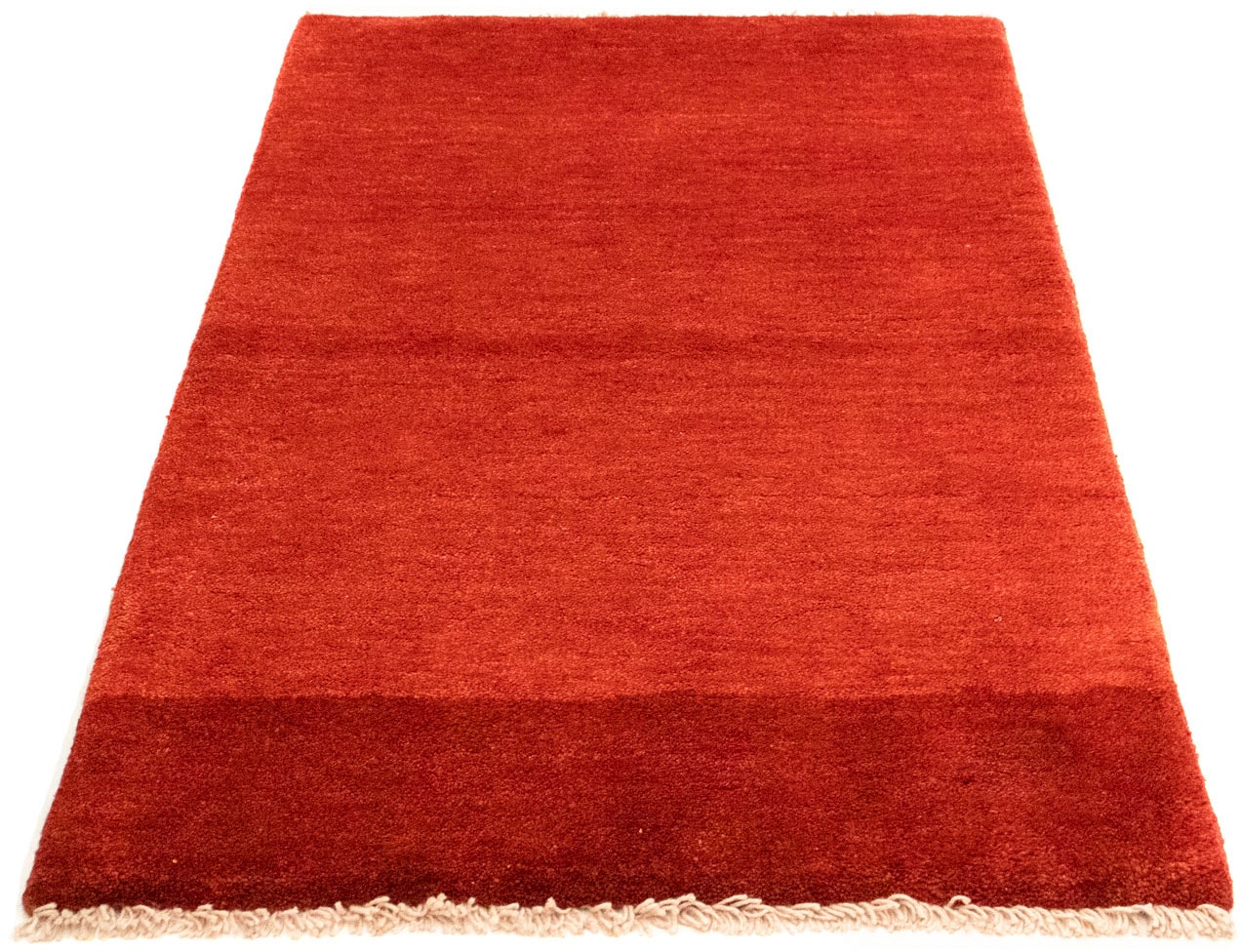 und Wollteppich rechteckig, schnell »Gabbeh bestellen rot«, bequem Teppich handgeknüpft morgenland handgeknüpft