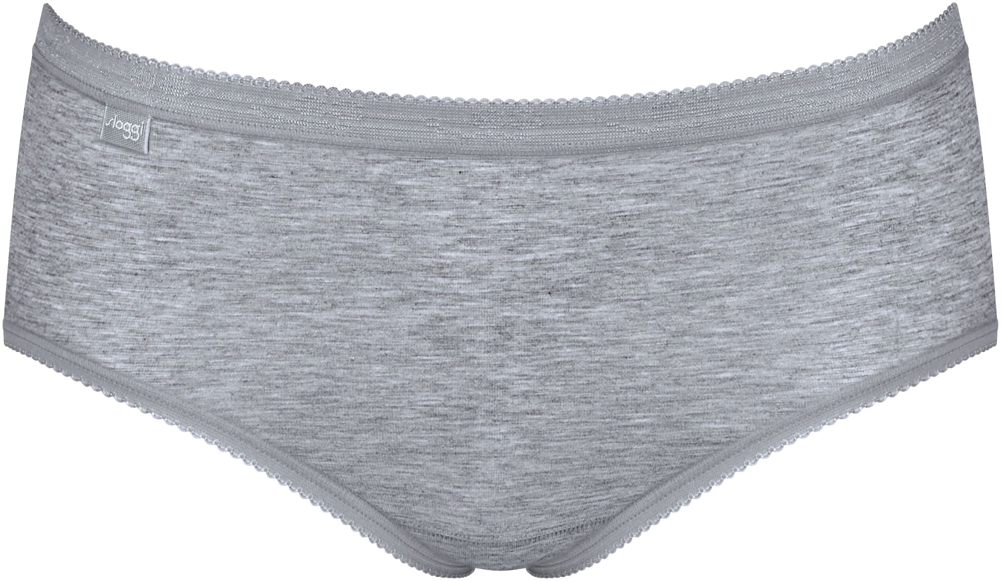 sloggi Slip »Basic+ Midi C4P«, (4er Pack), perfekter Sitz