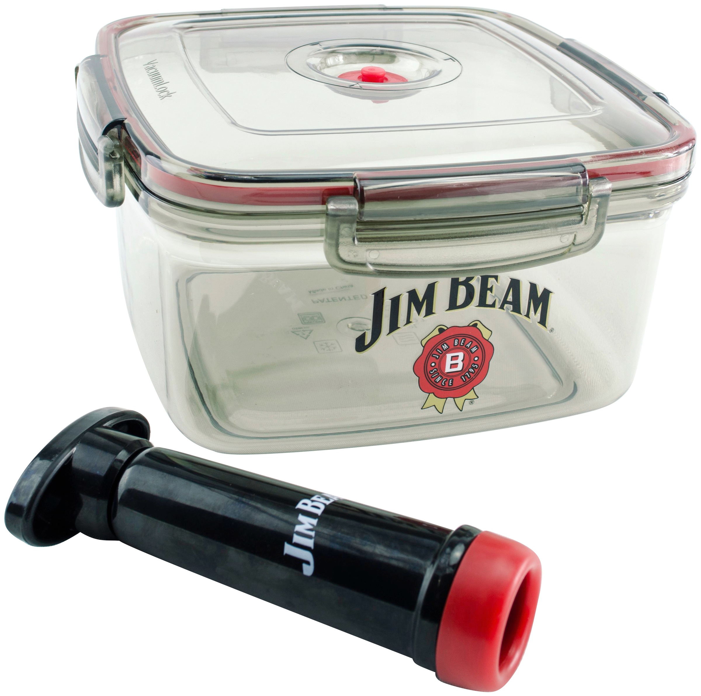 Jim Beam BBQ Vakuumbehälter, (2 tlg.), zum Marinieren