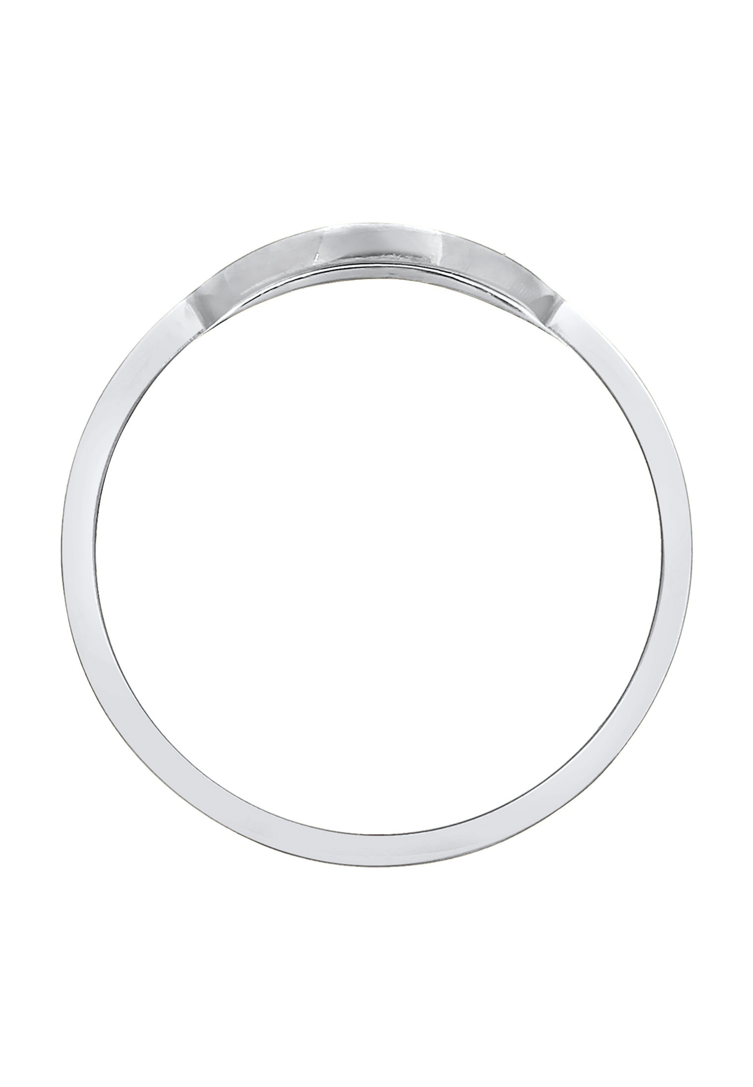 Elli Siegelring »Siegelring Basic Trend Oval 925 Silber«