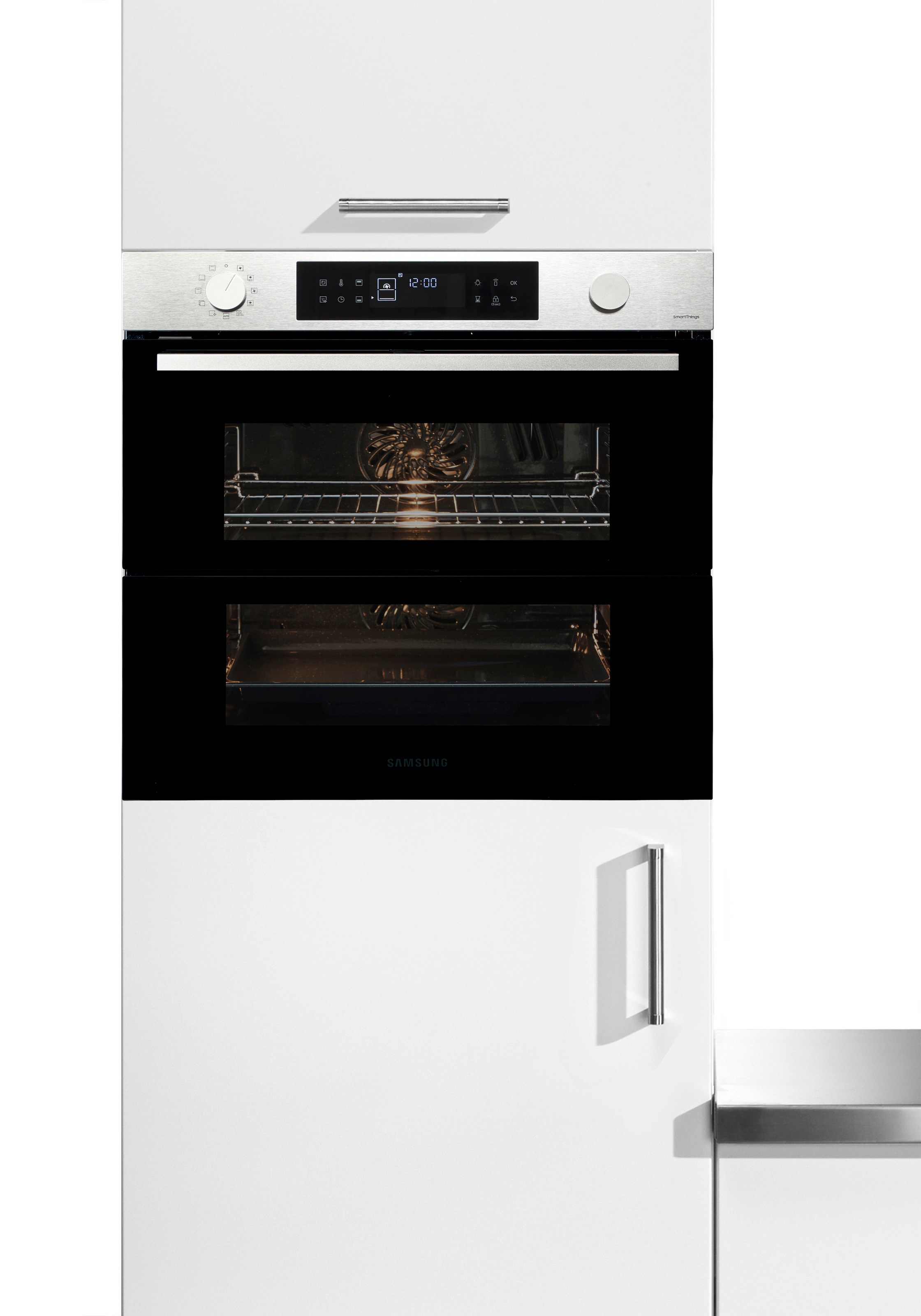 Samsung Einbaubackofen  »NV7B4550VAS/U1«, Pyrolyse-Selbstreinigung, Dual Cook Flex