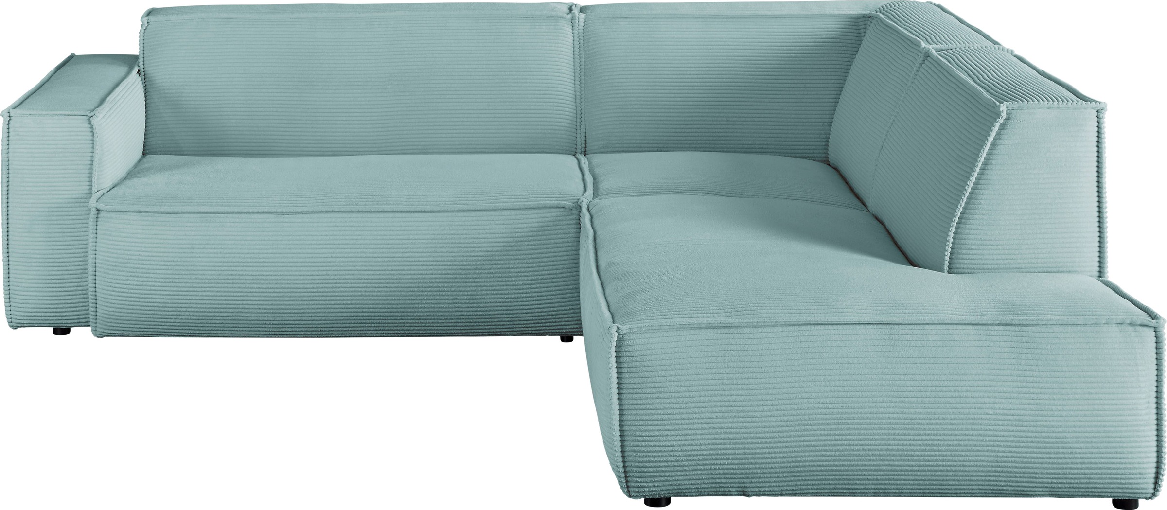 3C Candy Ecksofa »Matteo in elegant, kubischer Formensprache, bequem, L-For günstig online kaufen