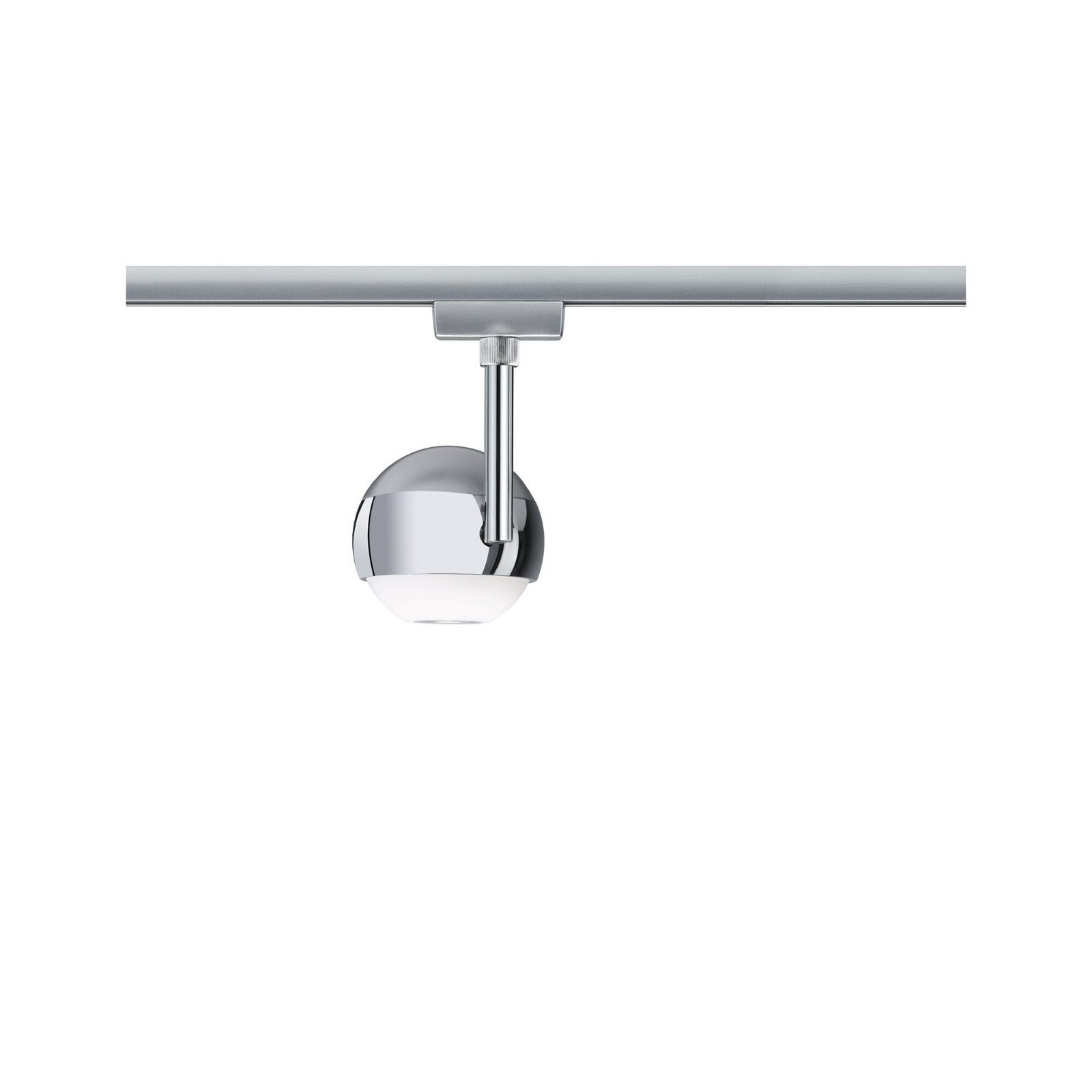 Paulmann Schienensystem-Leuchten »URail Schienenspot Capsule II 600lm 6,3W 4000K 230V Chrom matt«, (1 tlg.), dimmbar Einzelspot