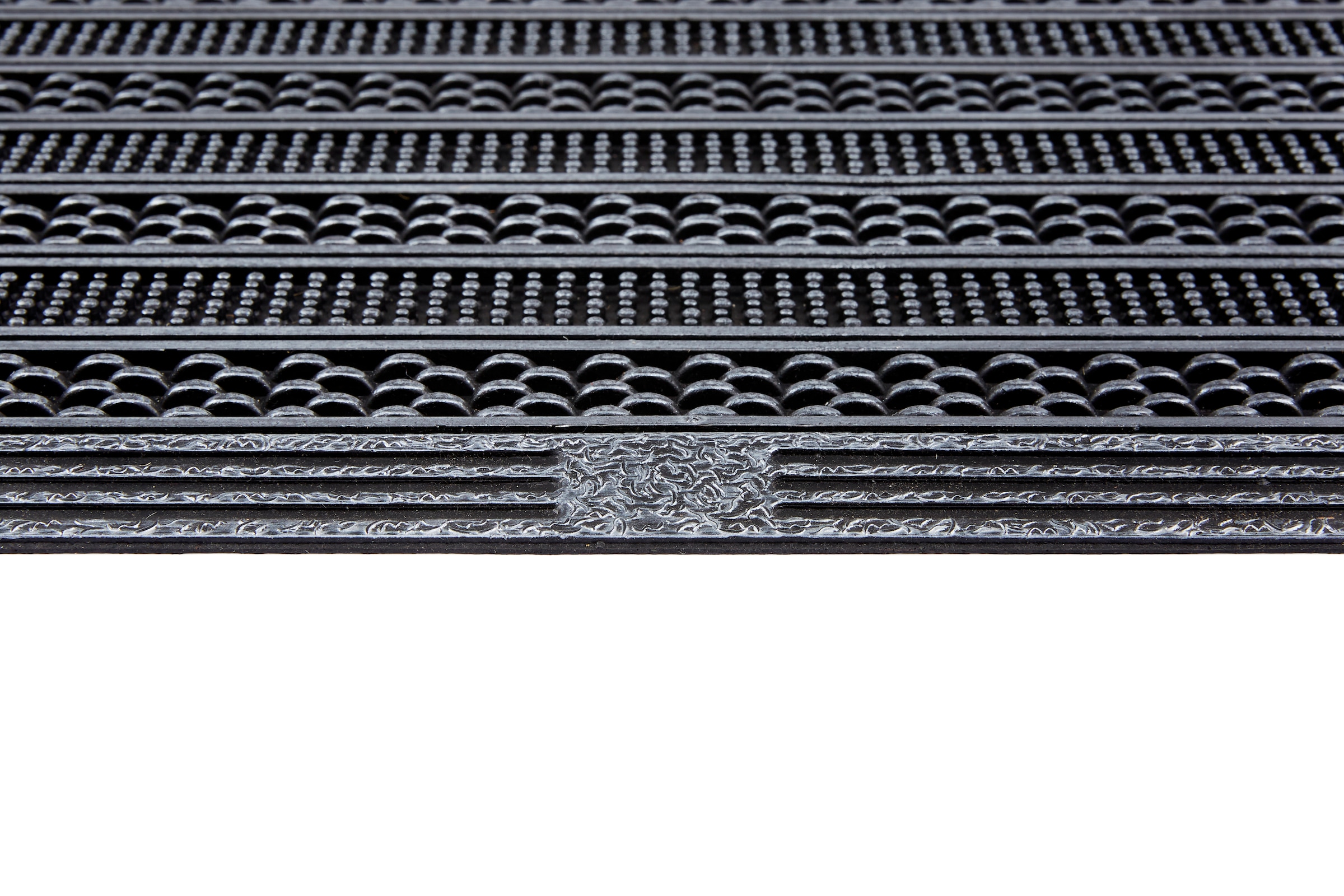 ASTRA Fußmatte »Rubic329« rechteckig 8 mm Höhe Gummi Fussmatte mit Rillen, rutschfest