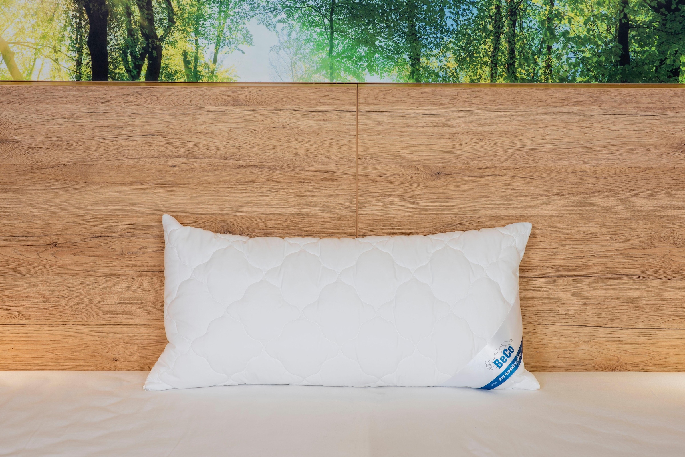 Beco Microfaserkissen »Royal Soft Duo«, Füllung: Microfaser, (1 St.), Microfaserkopfkissen, Kissen in 40x80 oder 80x80 cm erhältlich