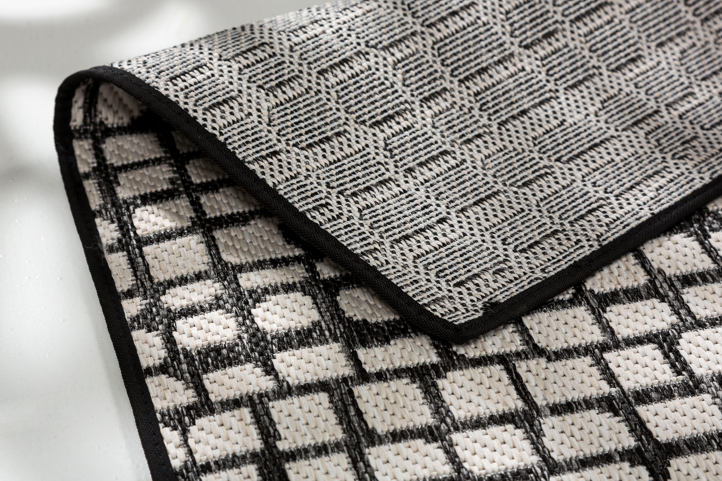 SCHÖNER WOHNEN-Kollektion Teppich »Parkland 6351 223«, rechteckig, 5 mm Höhe, In- und Outdoor geeignet, eleganter Flachflorteppich