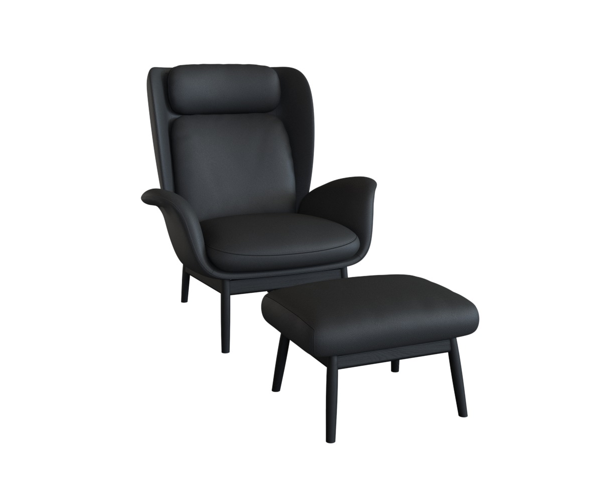 FLEXLUX Ohrensessel »Padova Scandic Design Sessel, erstklassiger Sitz- und günstig online kaufen