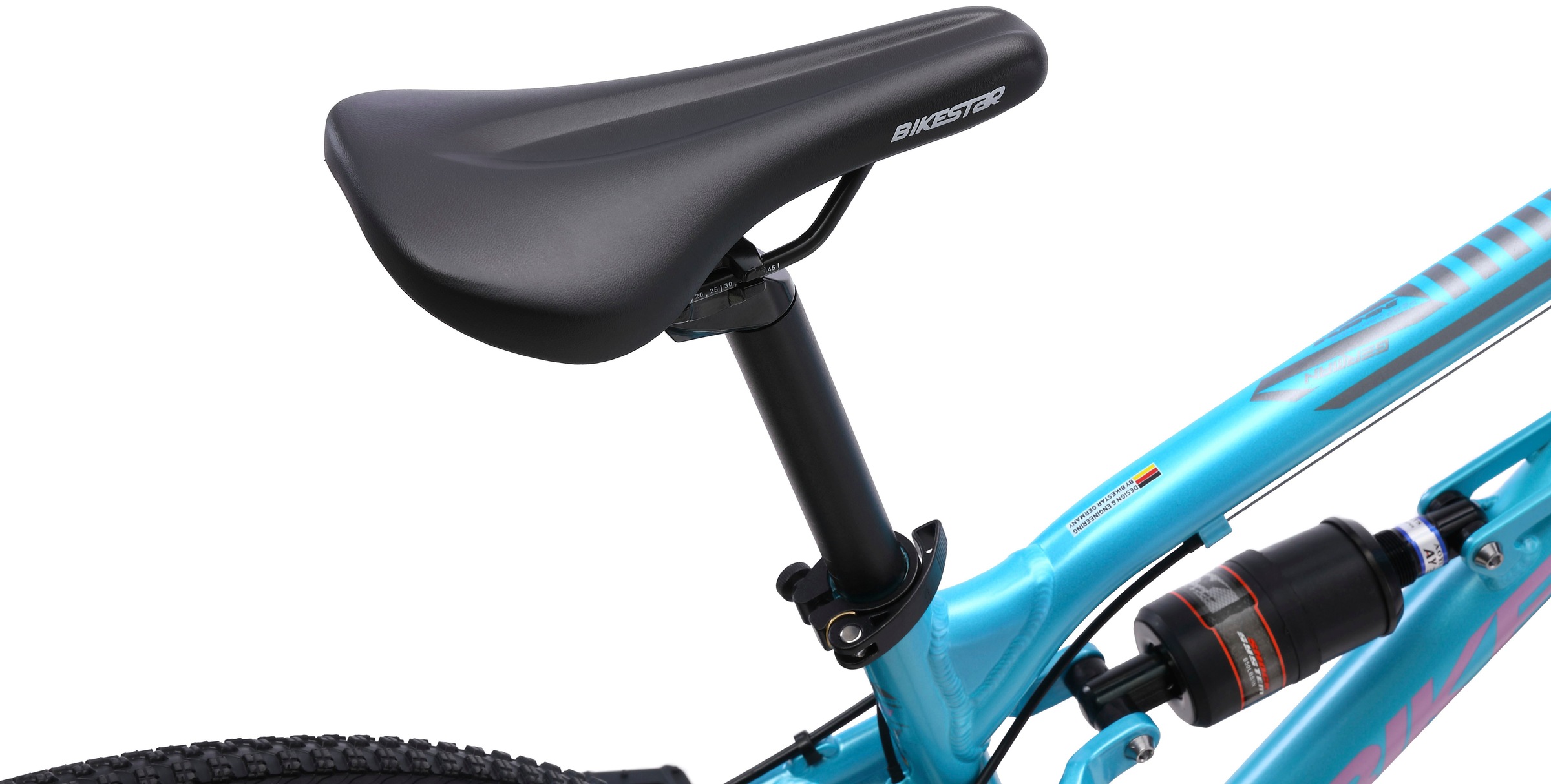 Bikestar Jugendfahrrad, 21 Gang, Shimano, RD-TY21 Schaltwerk, Kettenschaltung