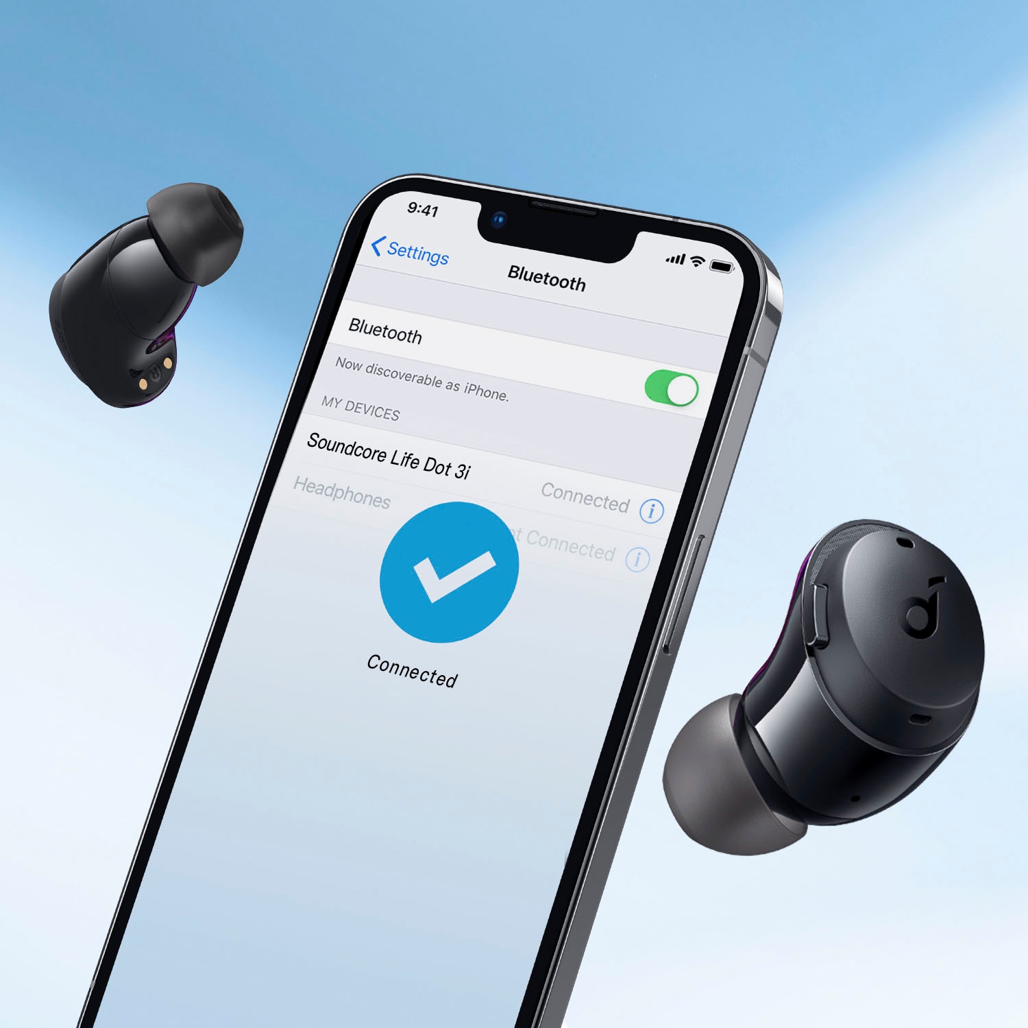 Anker Headset »SOUNDCORE Rechnung auf Dot Cancelling Bluetooth, Active (ANC)-Rauschunterdrückung kaufen 3i«, Noise