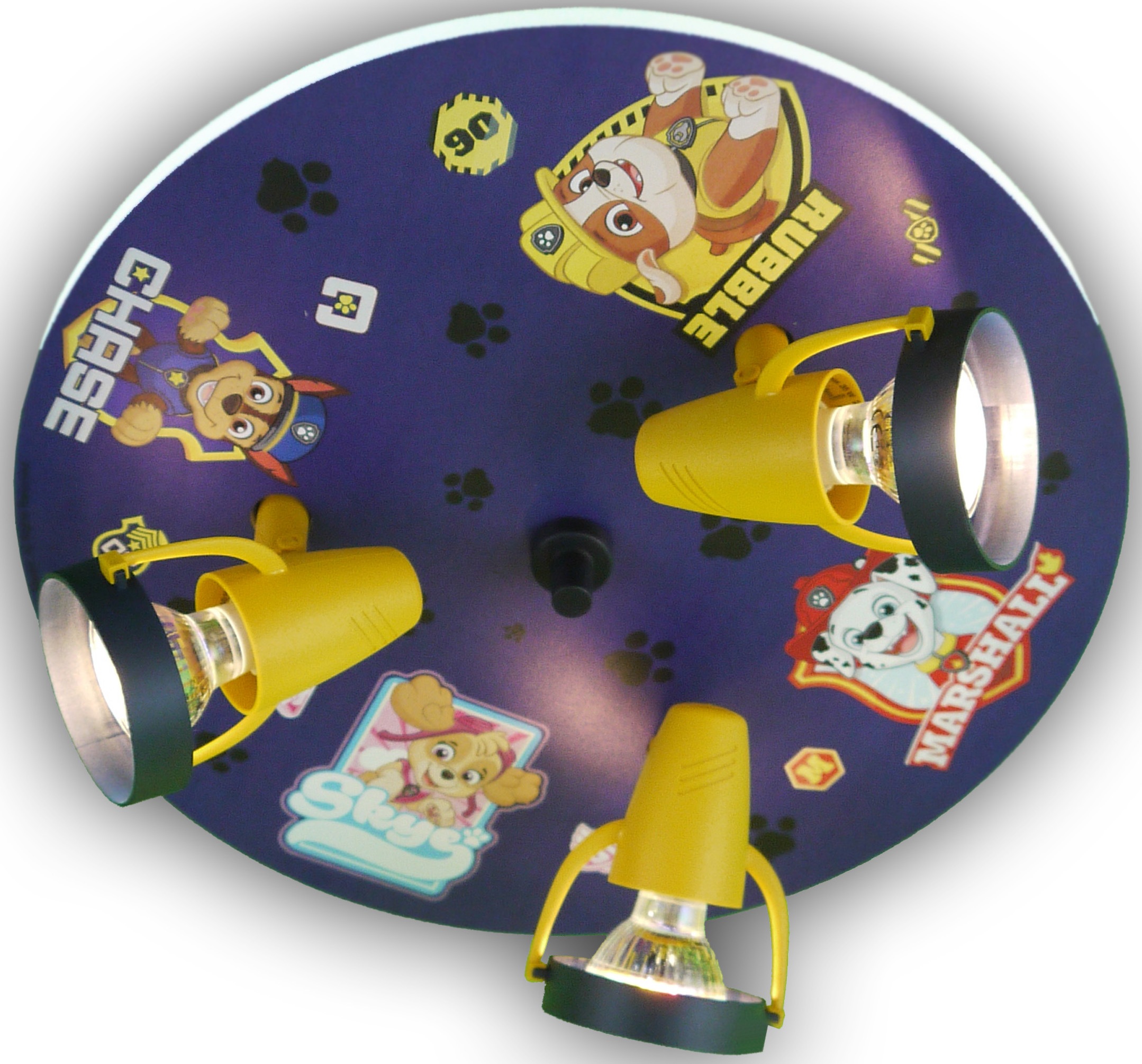 niermann Deckenleuchte »Paw Patrol«, 3 flammig, Leuchtmittel GU10 | ohne Leuchtmittel, Strahler Paw Patrol - Pawsitive Pups