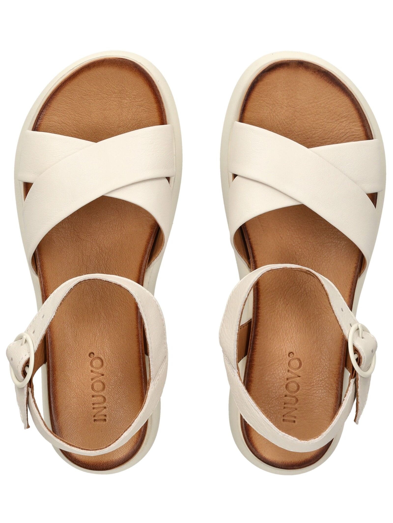 INUOVO Plateausandaletten »INUOVO Sandalen Leder«