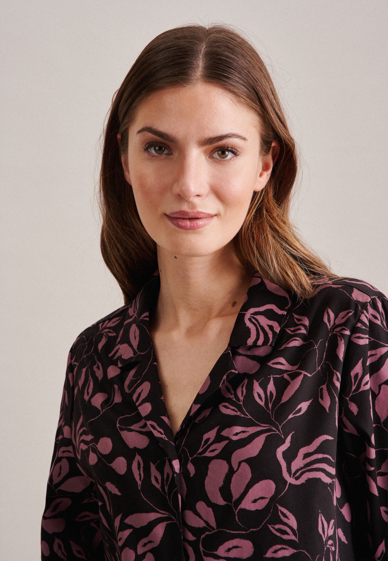 seidensticker Pyjama »Schwarze Rose«