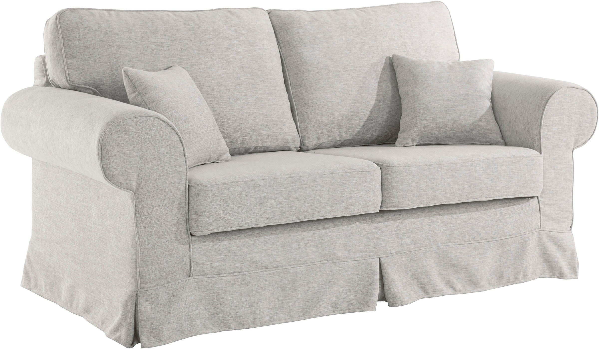 Home affaire 2-Sitzer »Shadmoor«, Hussenoptik, in uni oder mit Blumendruck
