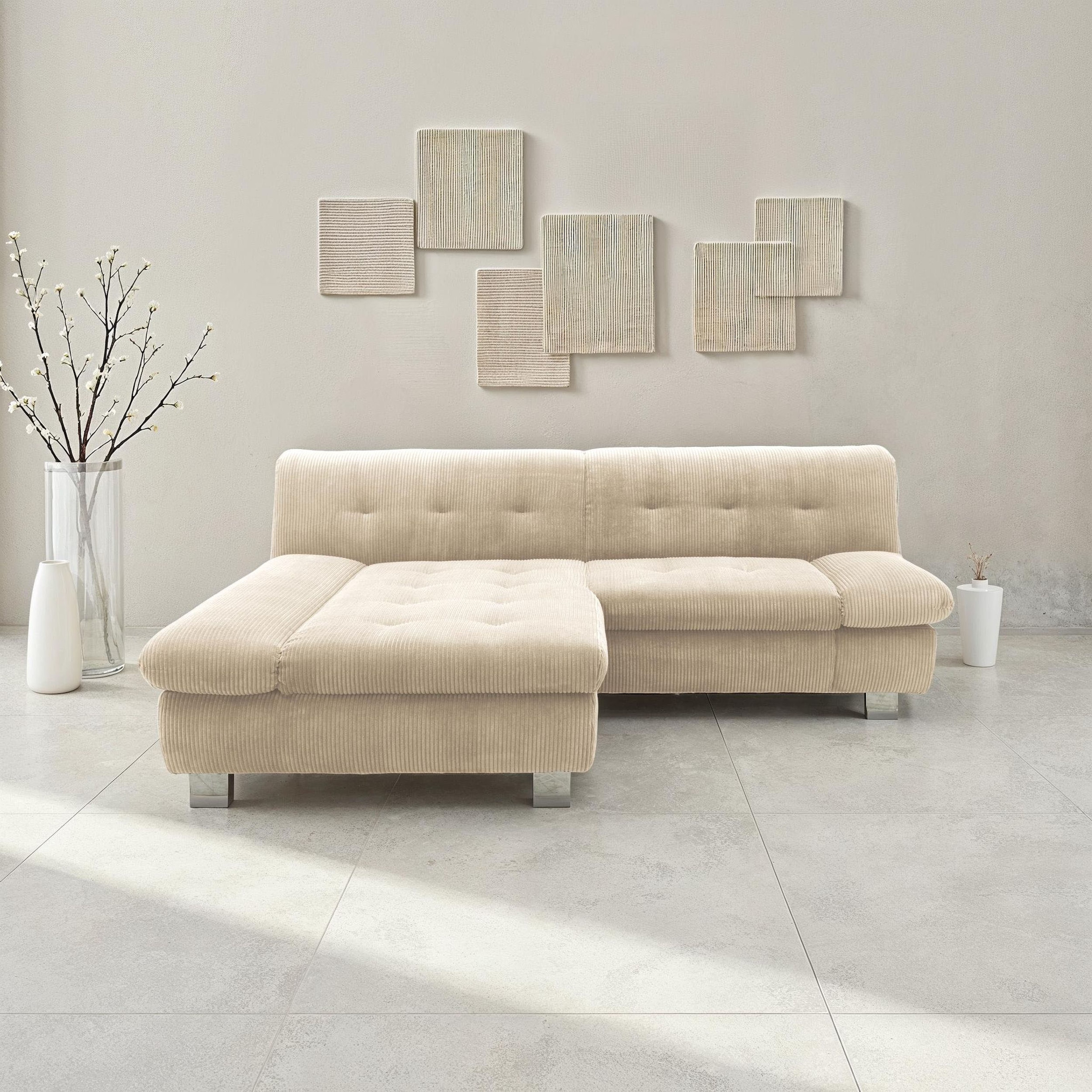 DOMO collection Ecksofa »100031« günstig online kaufen