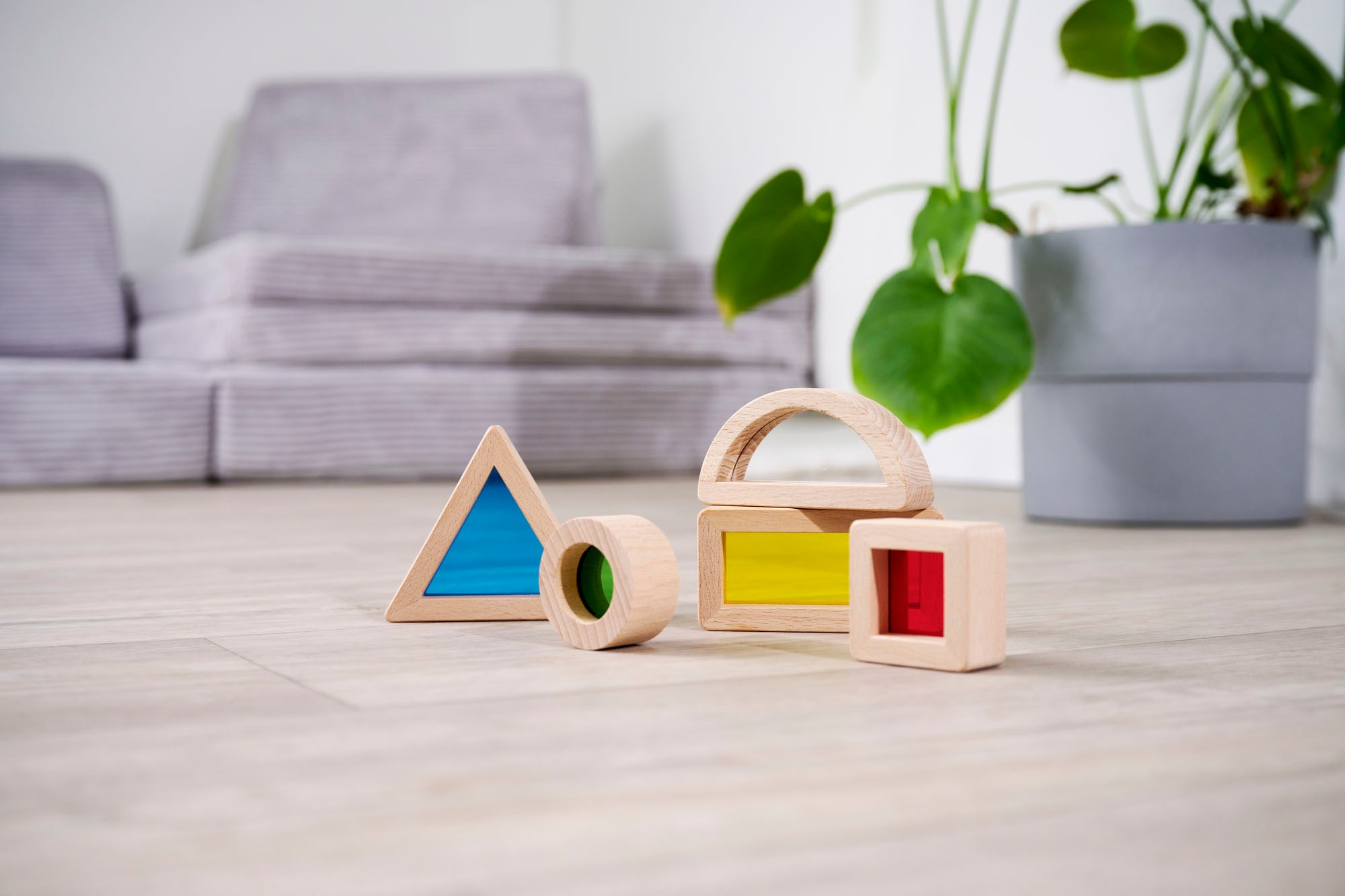 Eichhorn Spielbausteine »Montessori Fensterbausteine«, FSC®- schützt Wald - weltweit
