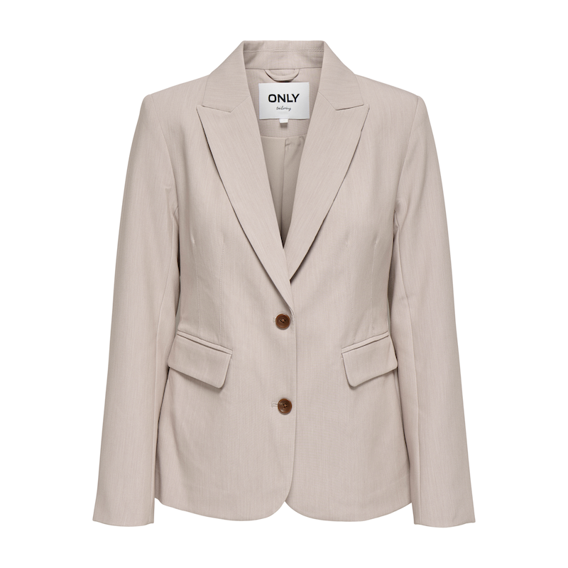 ONLY Longblazer »ONLRAVEN LIFE L/S FIT BLAZER CC TLR« String Detail:MELANGE 42 42 Modischer Blazer von ONLY