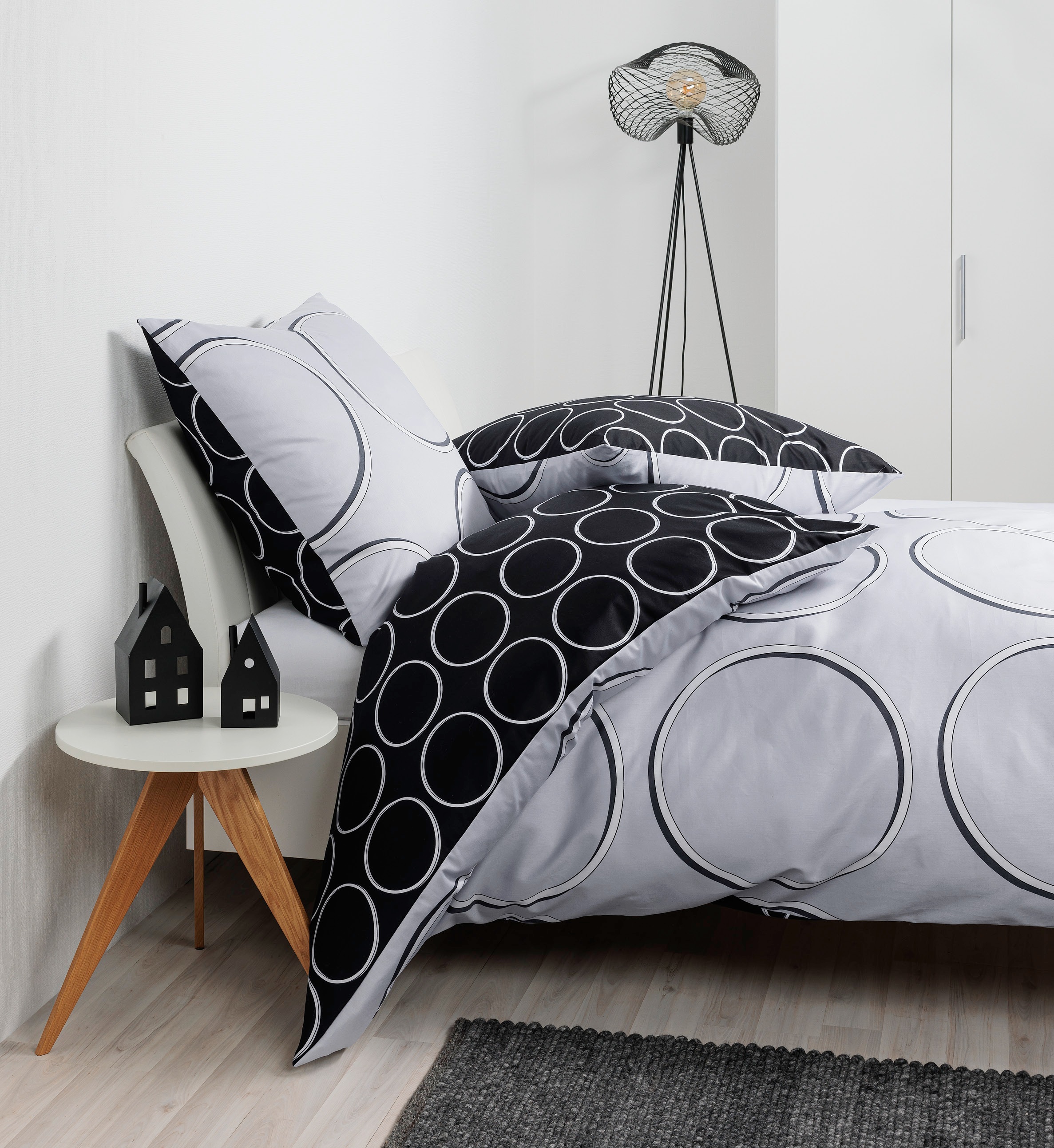 Janine Wendebettwäsche »Mako-Satin87109 08«, mit Reissverschluss günstig online kaufen