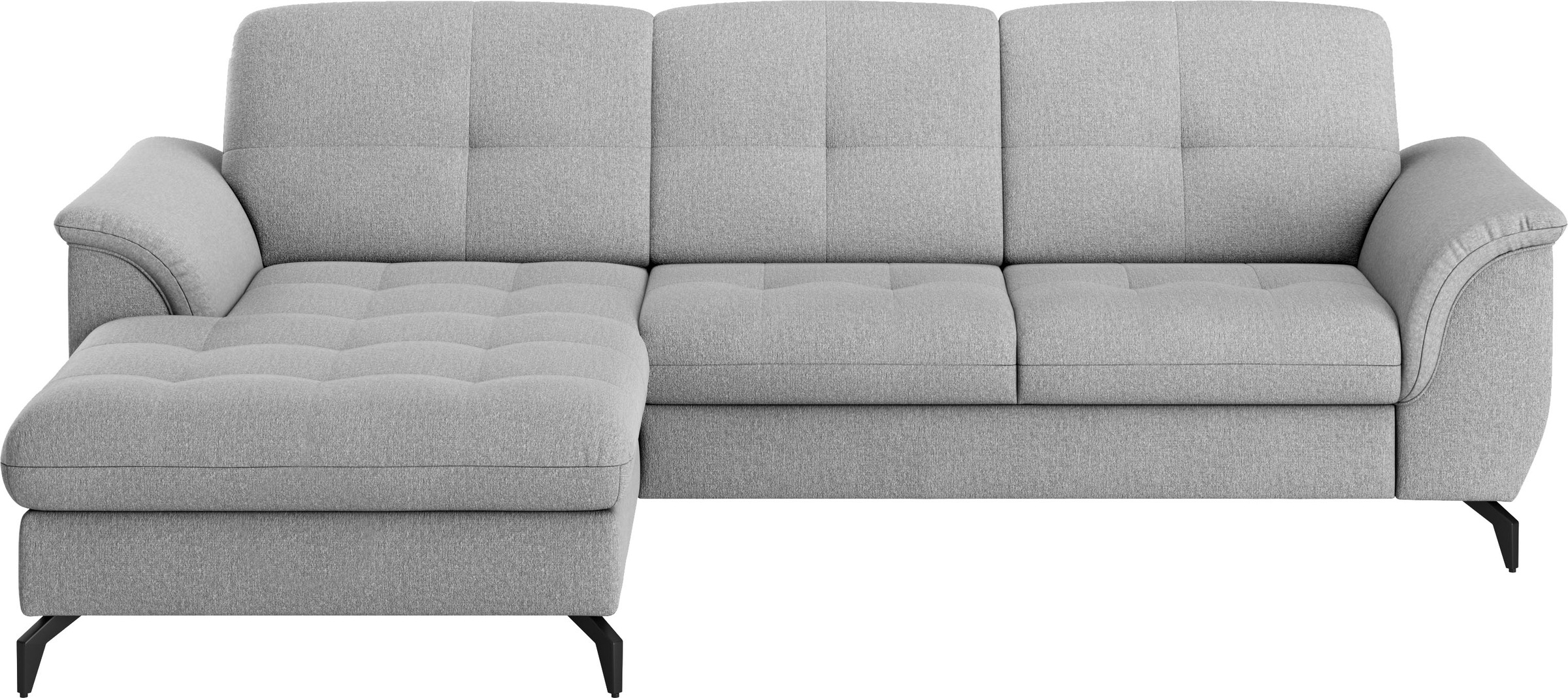 sit&more Ecksofa »Zora L-Form«, wahlweise mit Bettfunktion und Bettkasten