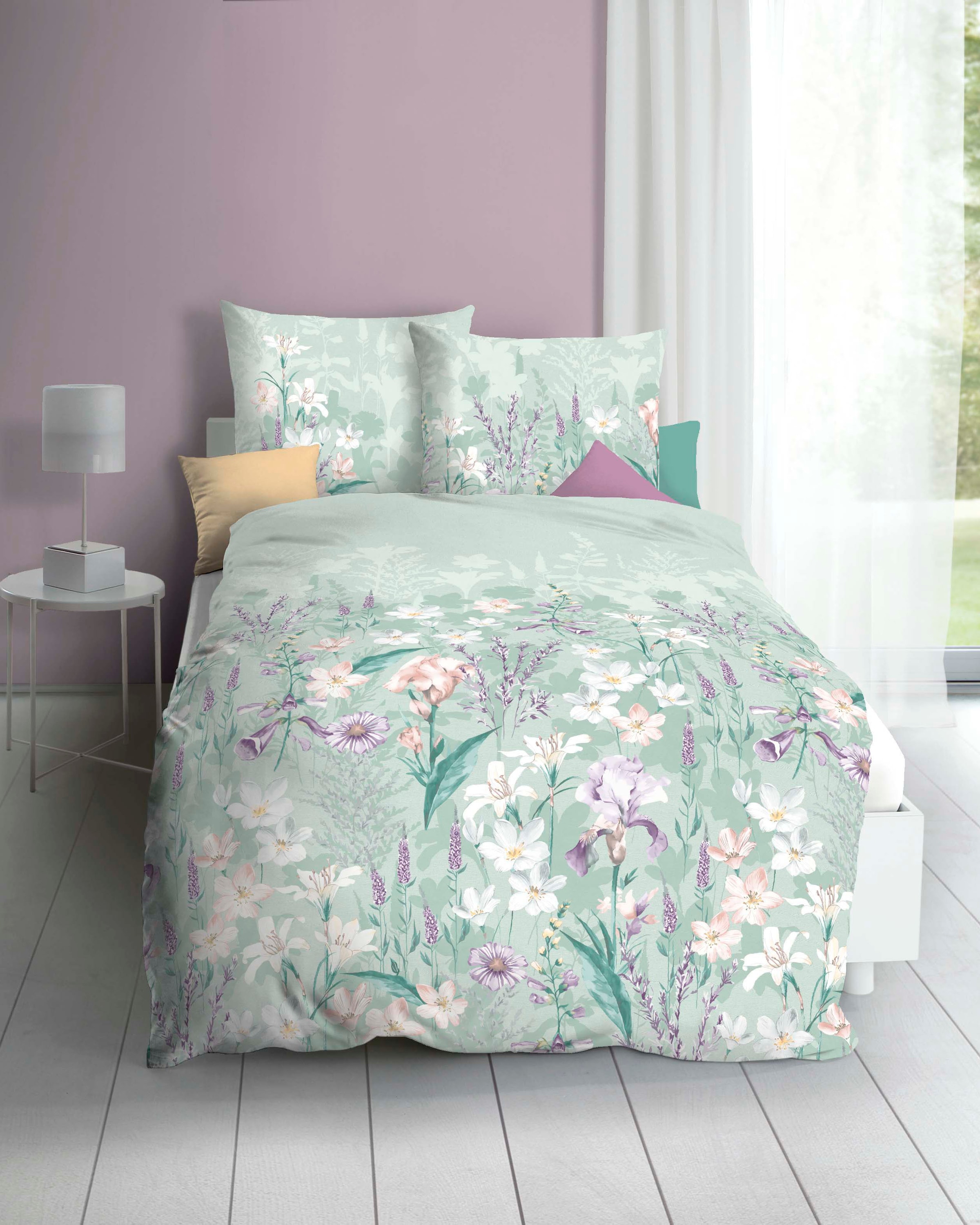 Kaeppel Bettwäsche »Lilly«, Mit Blumenmuster