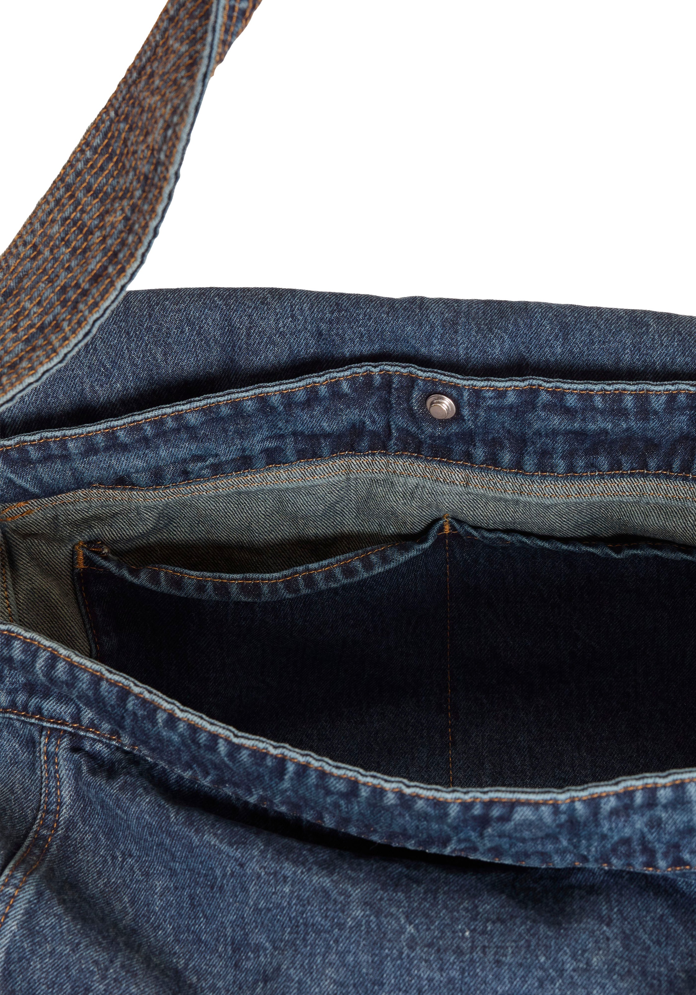 Levi's® Umhängetasche »OLIVER MAIL BAG« Hobo Bag, Schultertasche aus robuster Qualität