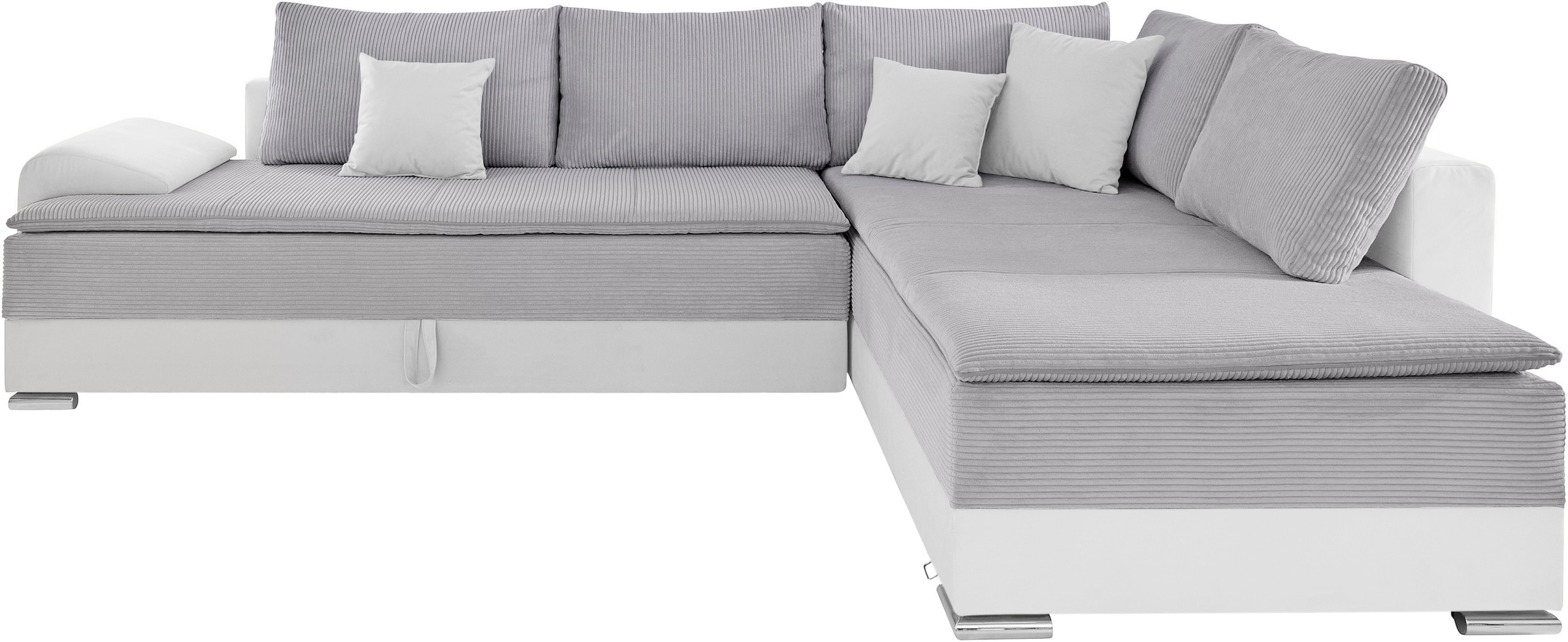 INOSIGN Ecksofa »Night & Day L-Form«, mit Boxspring Bettfunktion 180x200 cm, Dauerschläfer