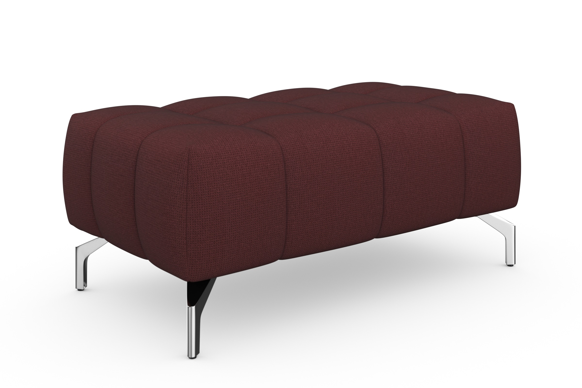 sit&more Hocker »Cool«, mit silberfarbenen Füßen