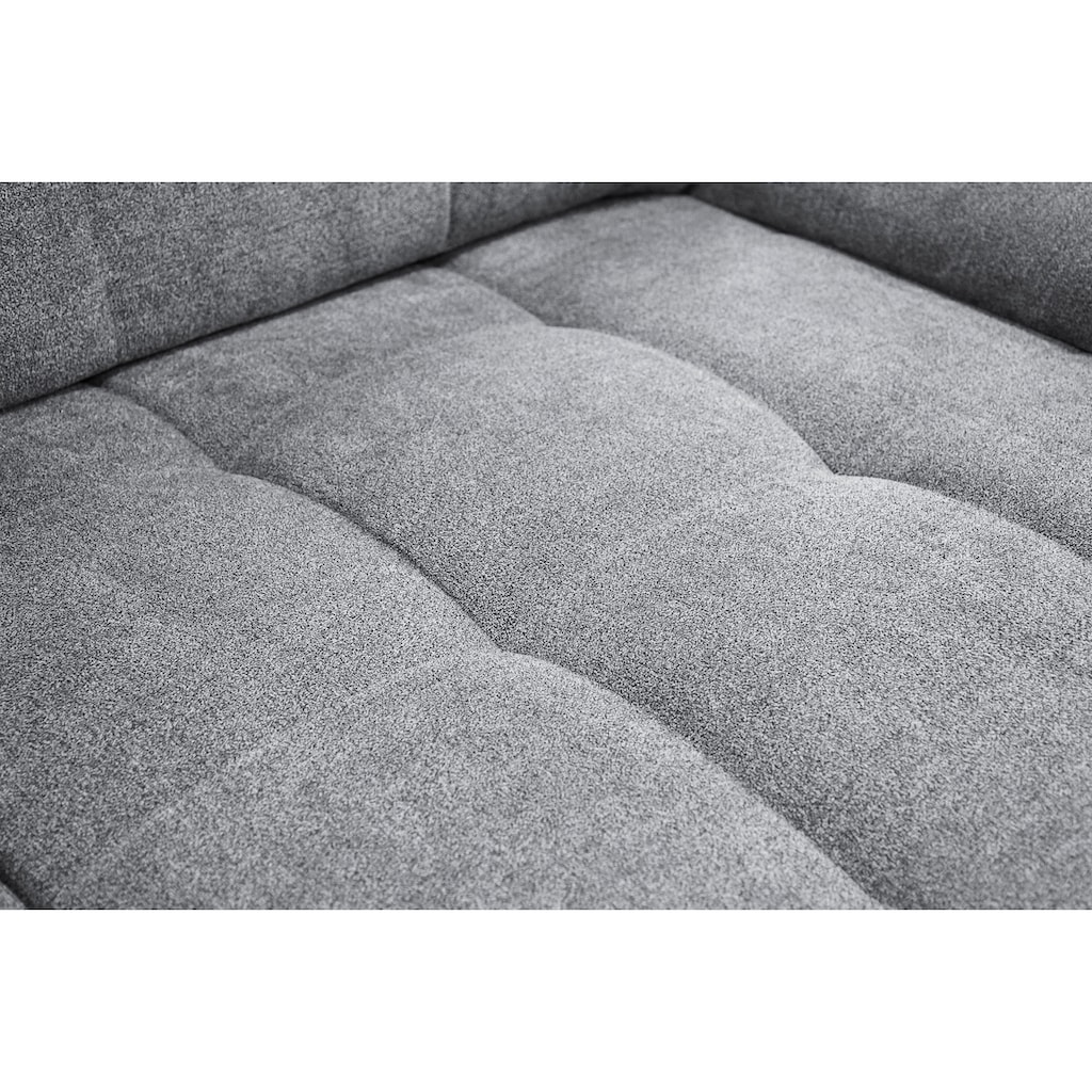 WERK2 Ecksofa »Mandy«, Sofa, Eckcouch mit Schlaffunktion, Bettkasten & verstellbaren Kopfteil