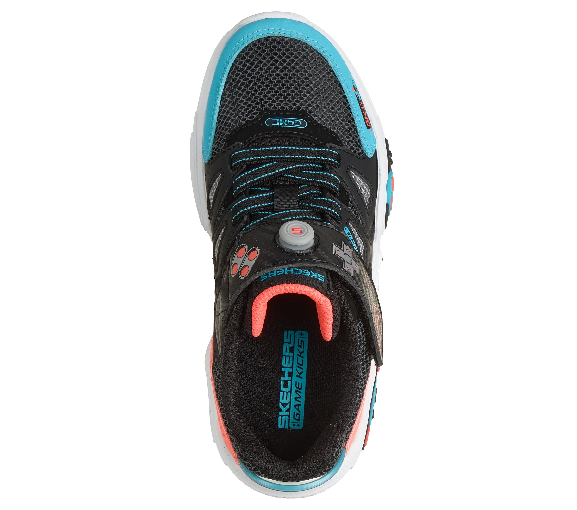 Skechers Sneaker »GAMETRONIX 3.0«  Klettschuh, Größenschablone zum Download