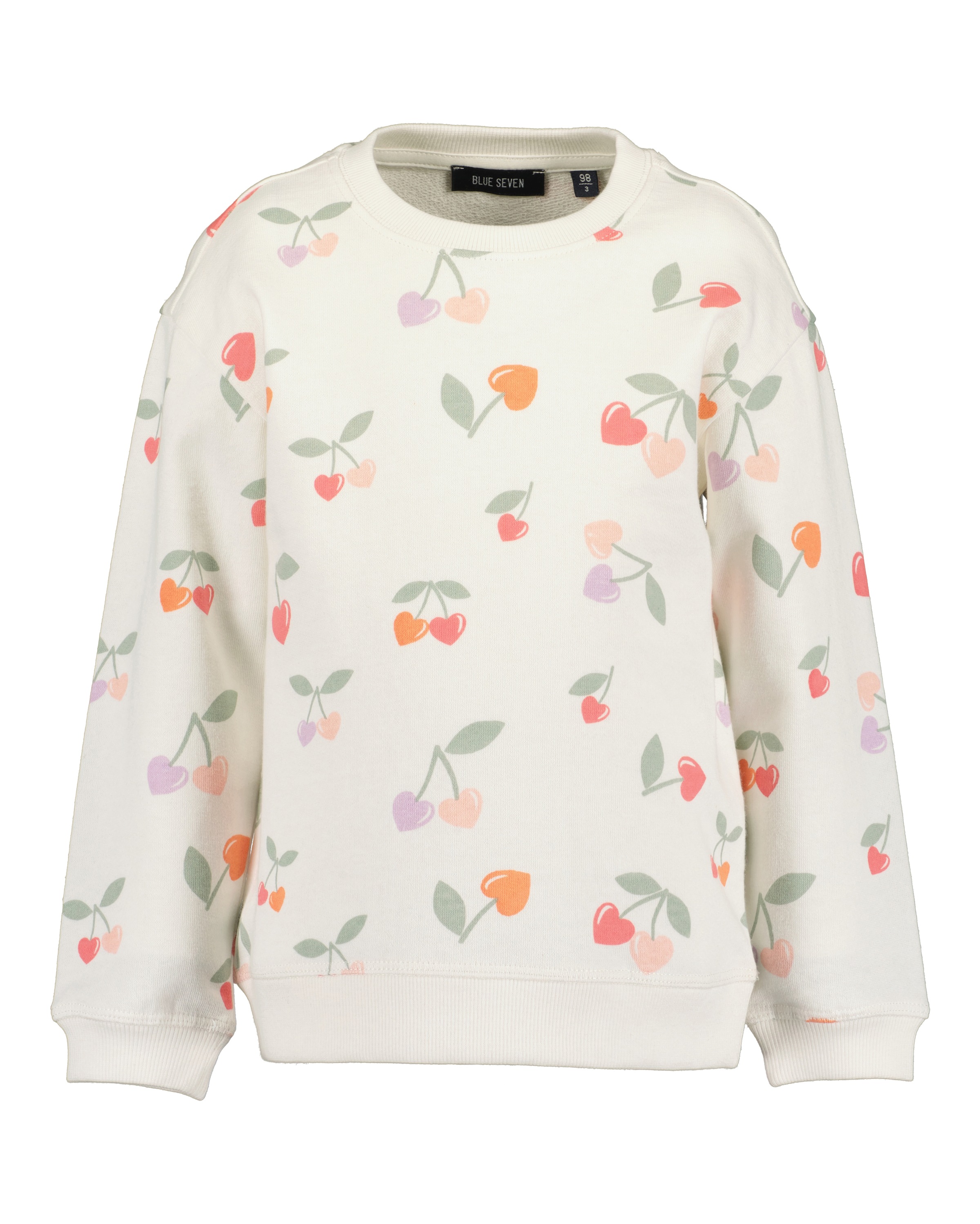 Blue Seven Sweater »Blue Seven Mädchen Sweatshirt langarm mit Bündchen«
