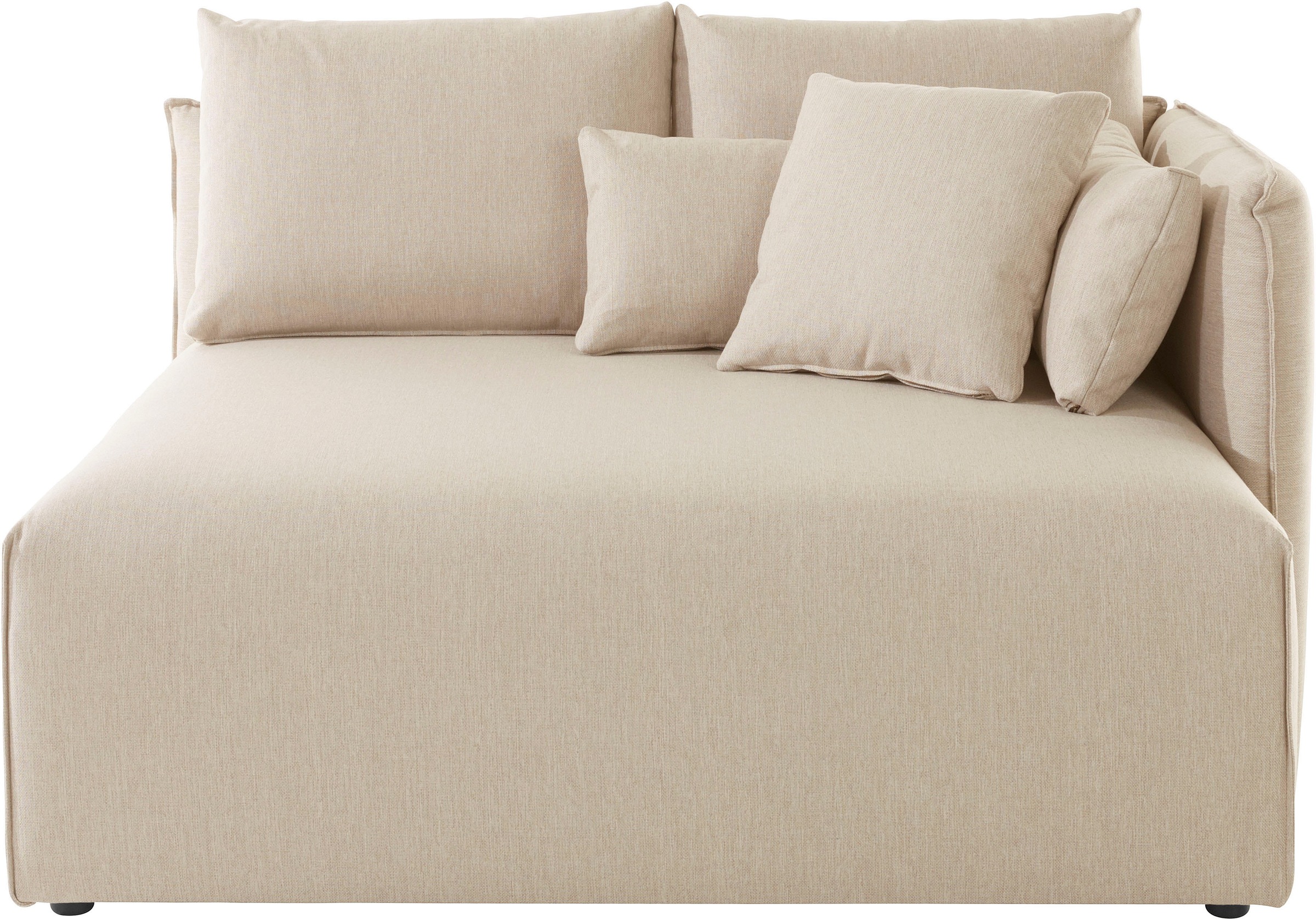 andas Ottomane »Nöre«, kurzes Lounge-Modul - zum Zusammenstellen, Breite 138 cm, Tiefe 128 cm