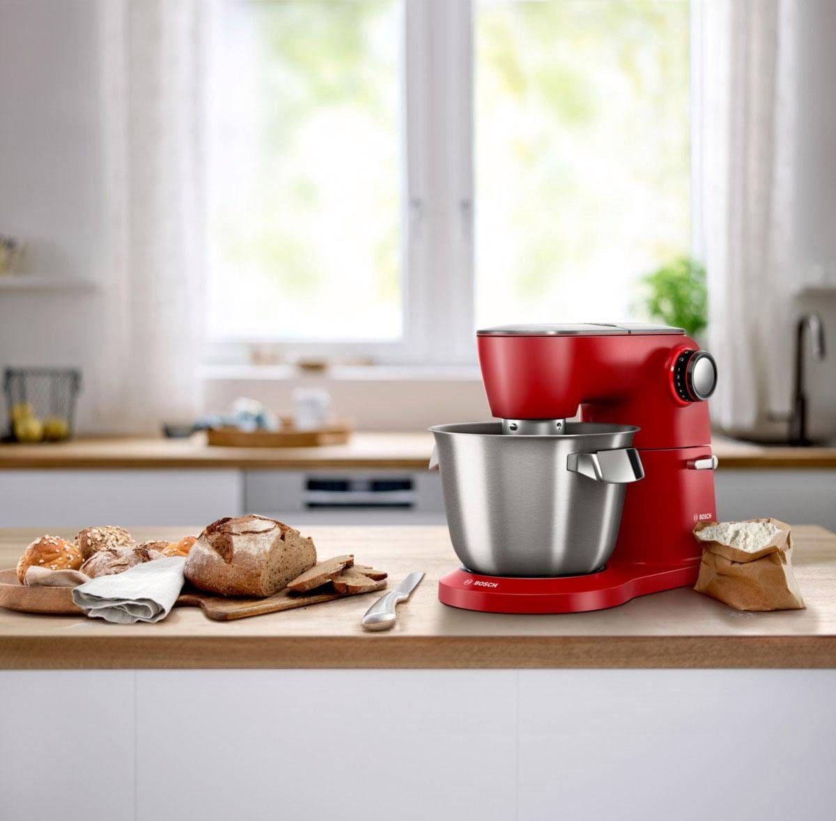 BOSCH Küchenmaschine »OptiMUM MUM9A66R00«, Gratis Mixaufsatz Lifestyle Set VeggieLove Plus Wert: UVP € 94,99