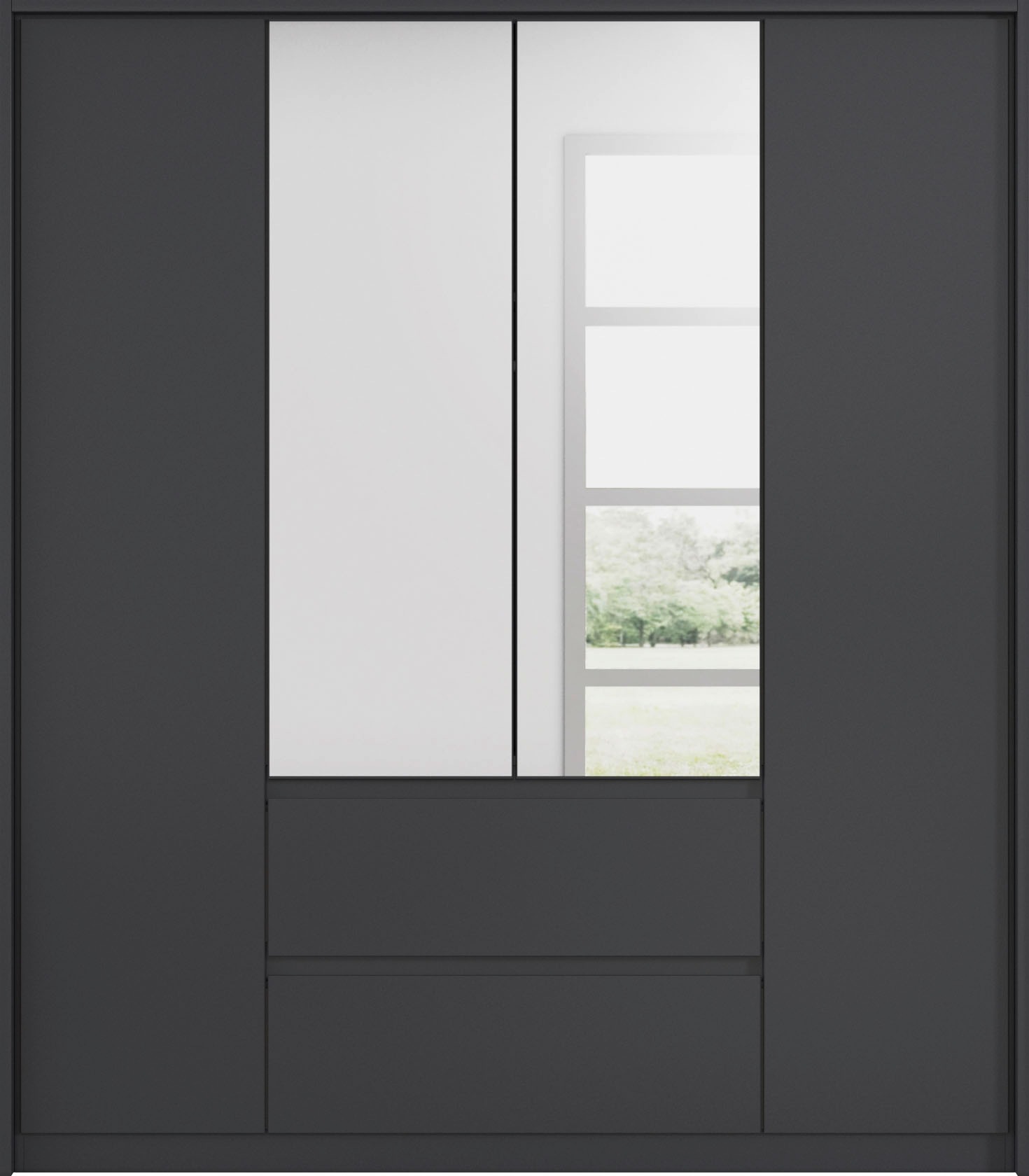 rauch Drehtürenschrank "Mainz mit Spiegel und Passepartout" optional mit Be günstig online kaufen