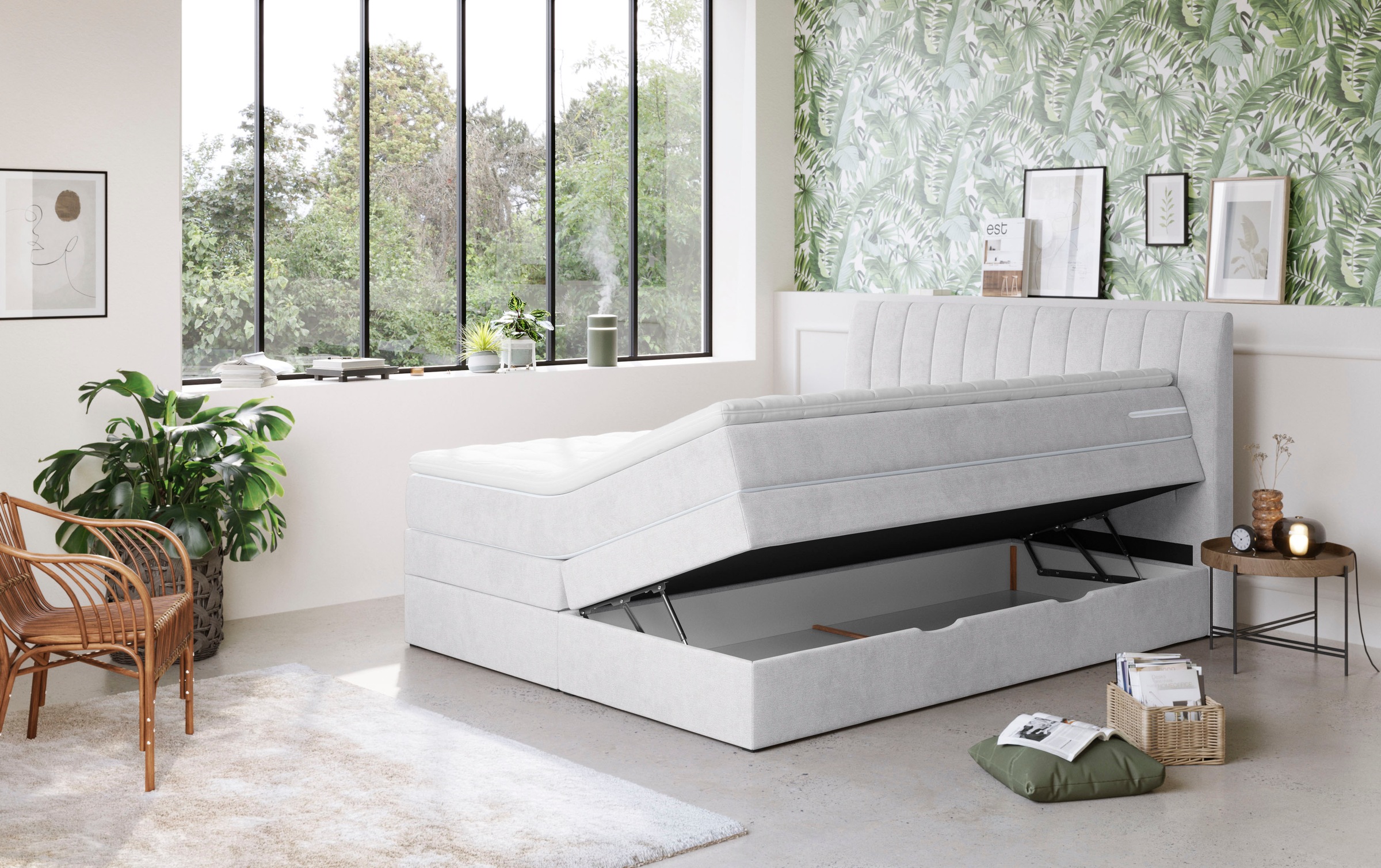 COTTA Boxspringbett »Shark inkl. Bettkasten und Topper«, erhältlich in den günstig online kaufen