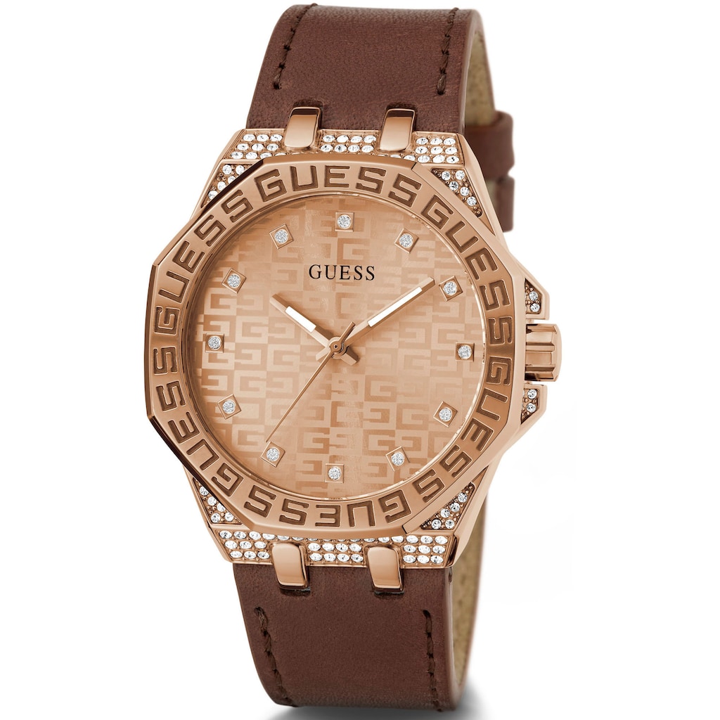 Guess Quarzuhr »GW0547L2«, Armbanduhr, Damenuhr