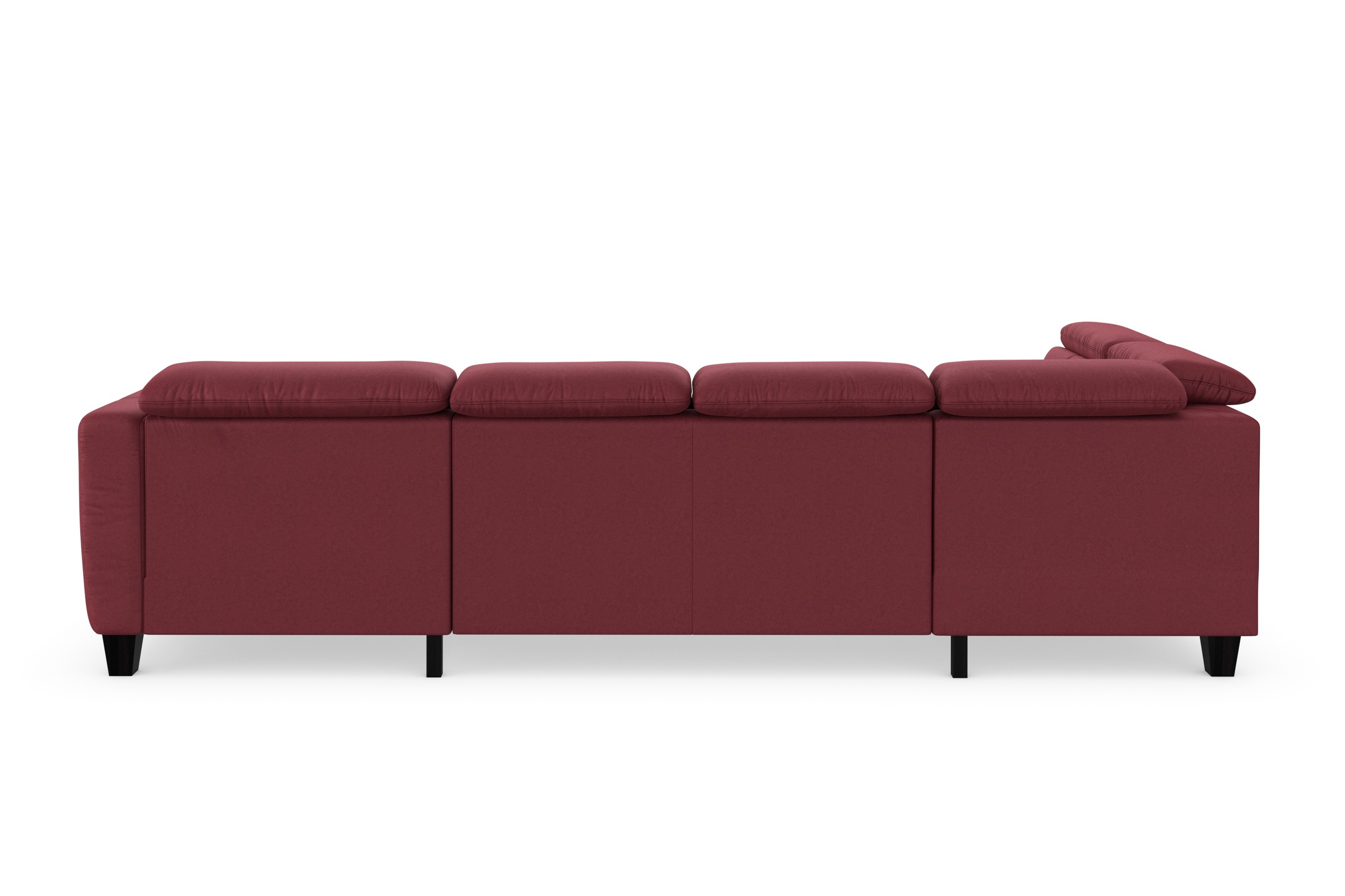 sit&more Wohnlandschaft »Belluci U-Form«, Kopfteilverstellung und Federkern, wahlweise mit Bettfunktion