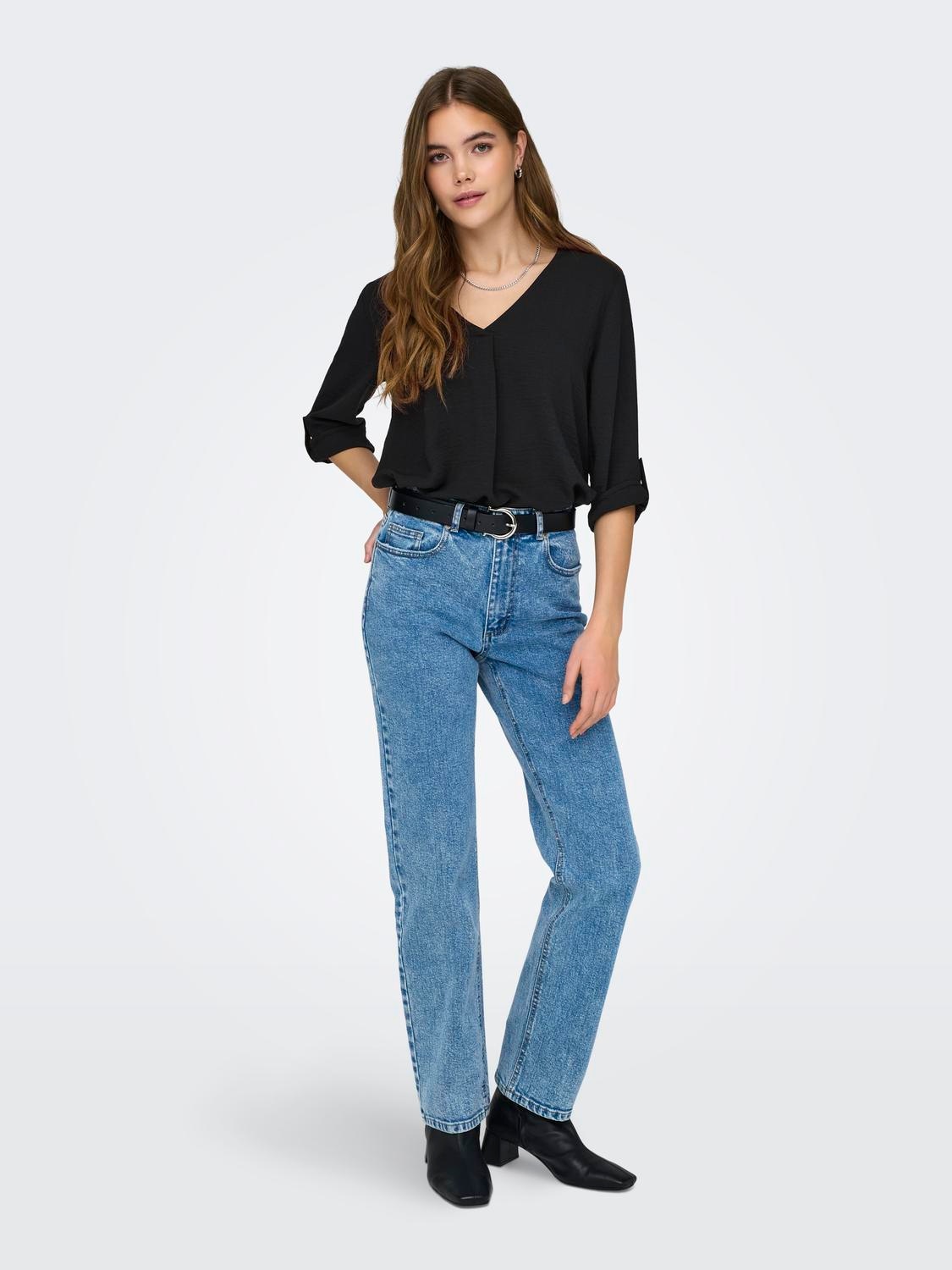 JDY Shirtbluse »JDYDIVYA LIFE 3/4 TOP WVN NOOS«