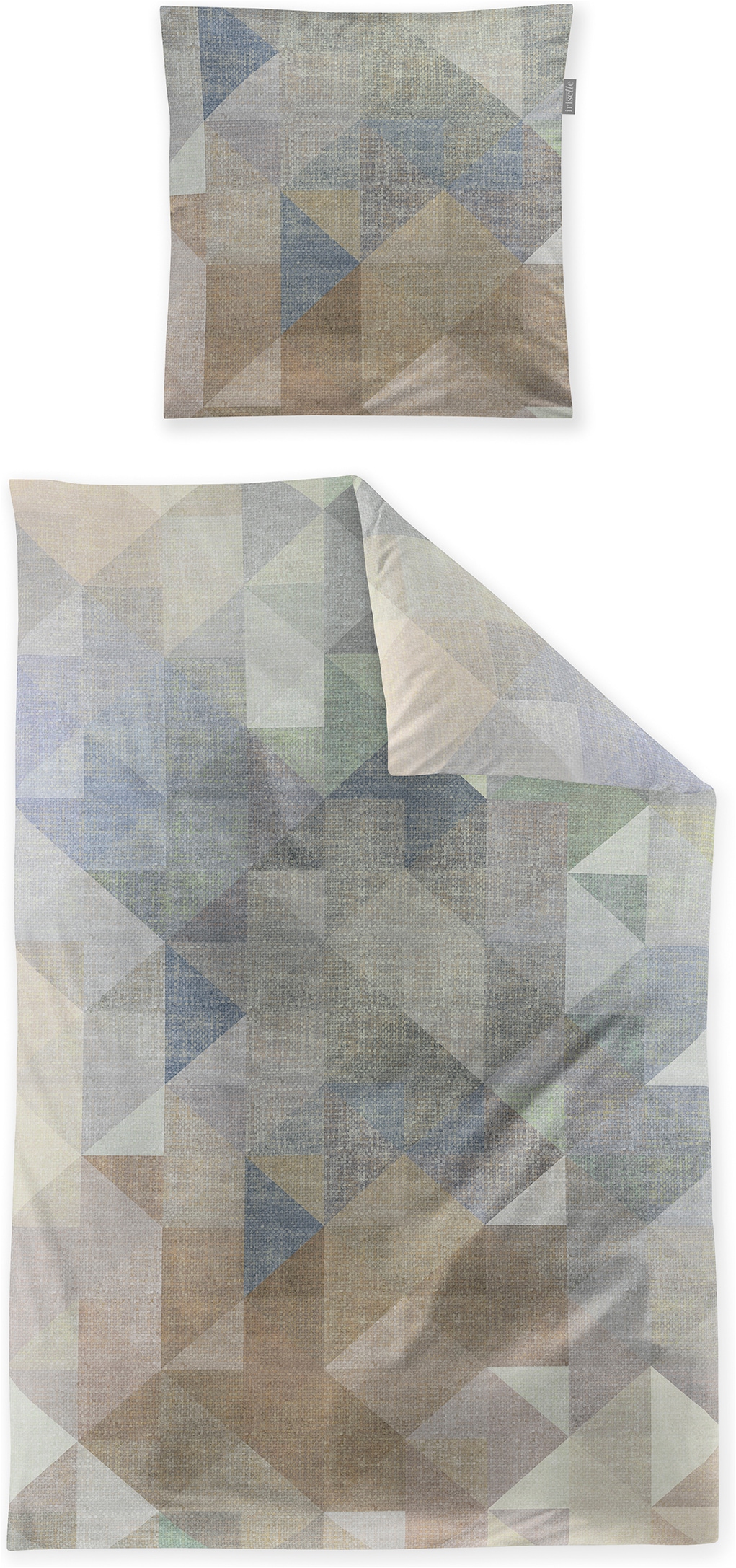 Irisette Bettwäsche »Wave 8716« 2 Mako-Satin, anschmiegsam und atmungsaktiv, Ganzjahresqualität