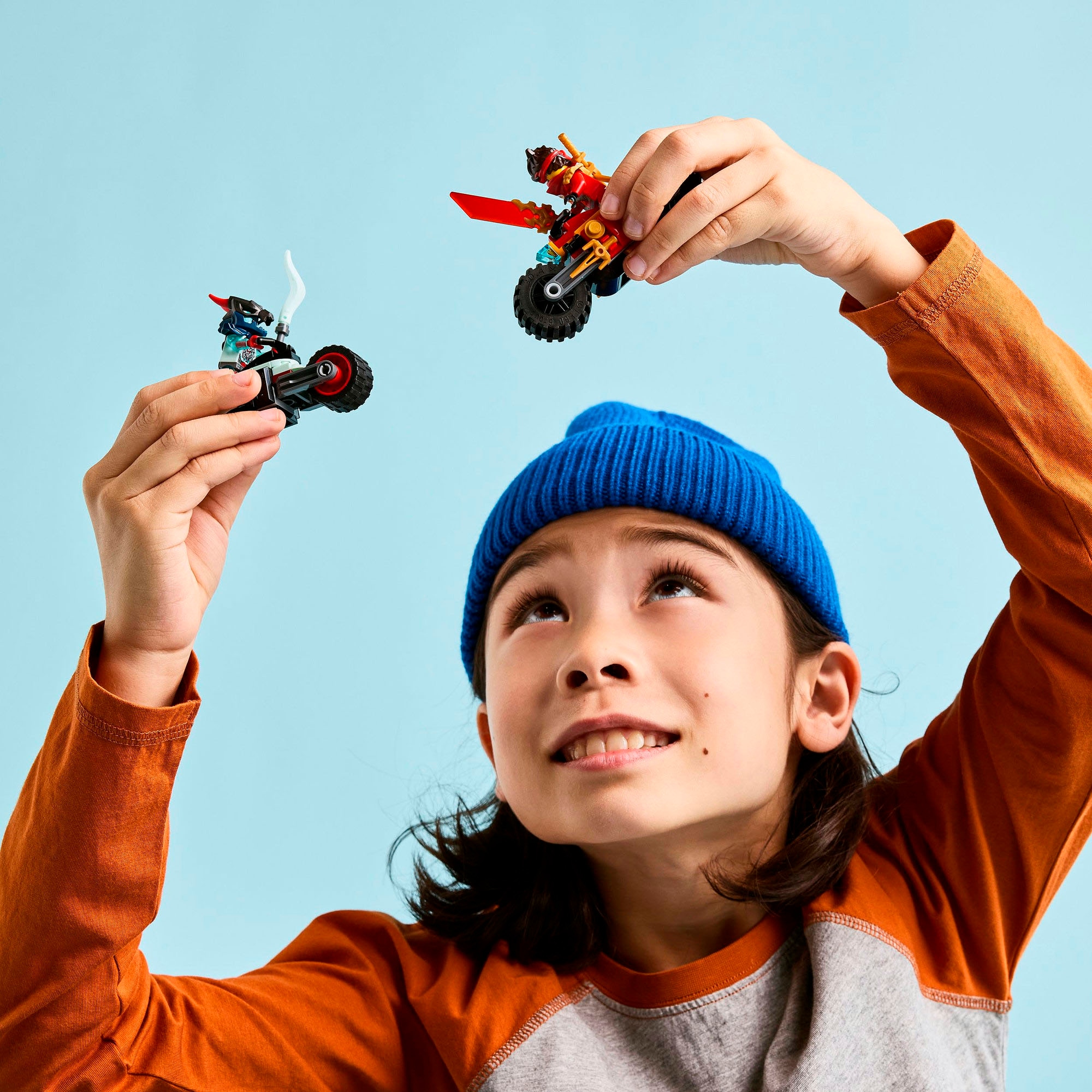 LEGO® Konstruktionsspielsteine »Kais Motorradrennen (71838), LEGO Ninjago«, (79 St.), Made in Europe