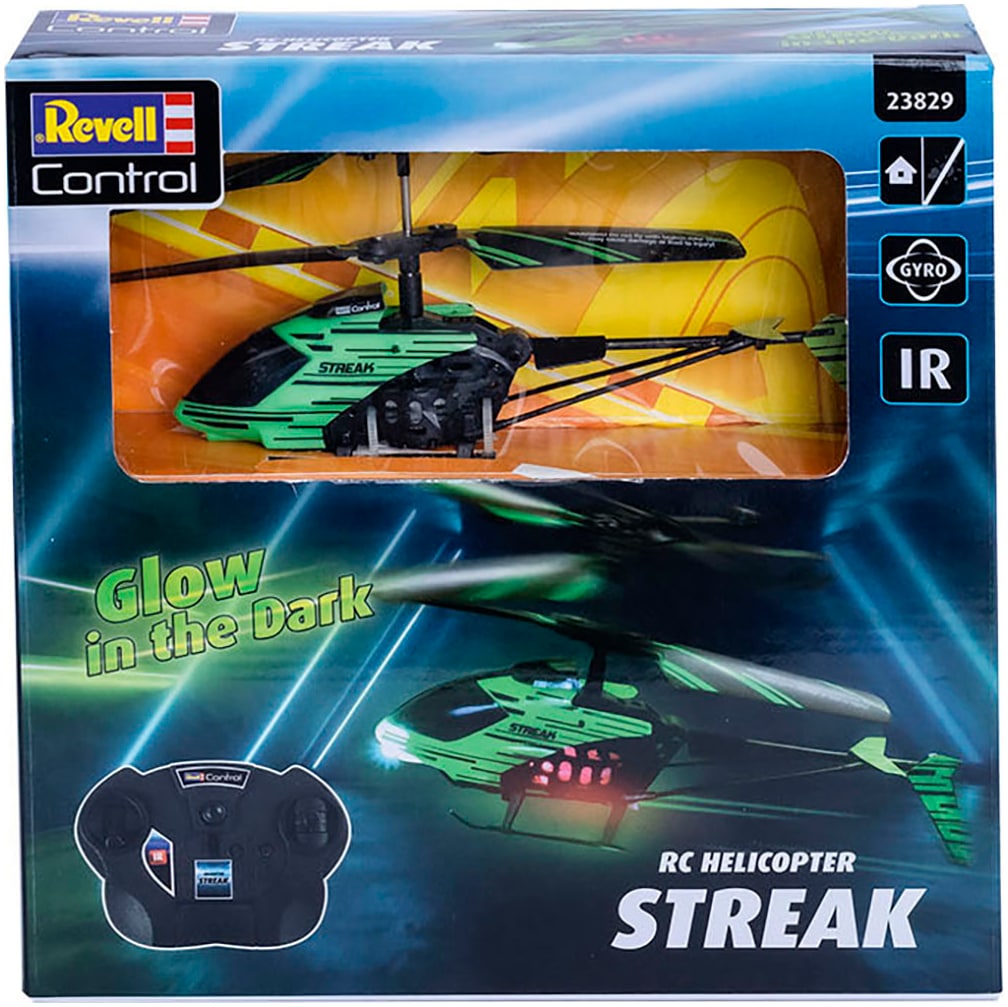 Revell® RC-Helikopter »Revell® control - Streak; Glow in the dark«, leuchtet im Dunkeln