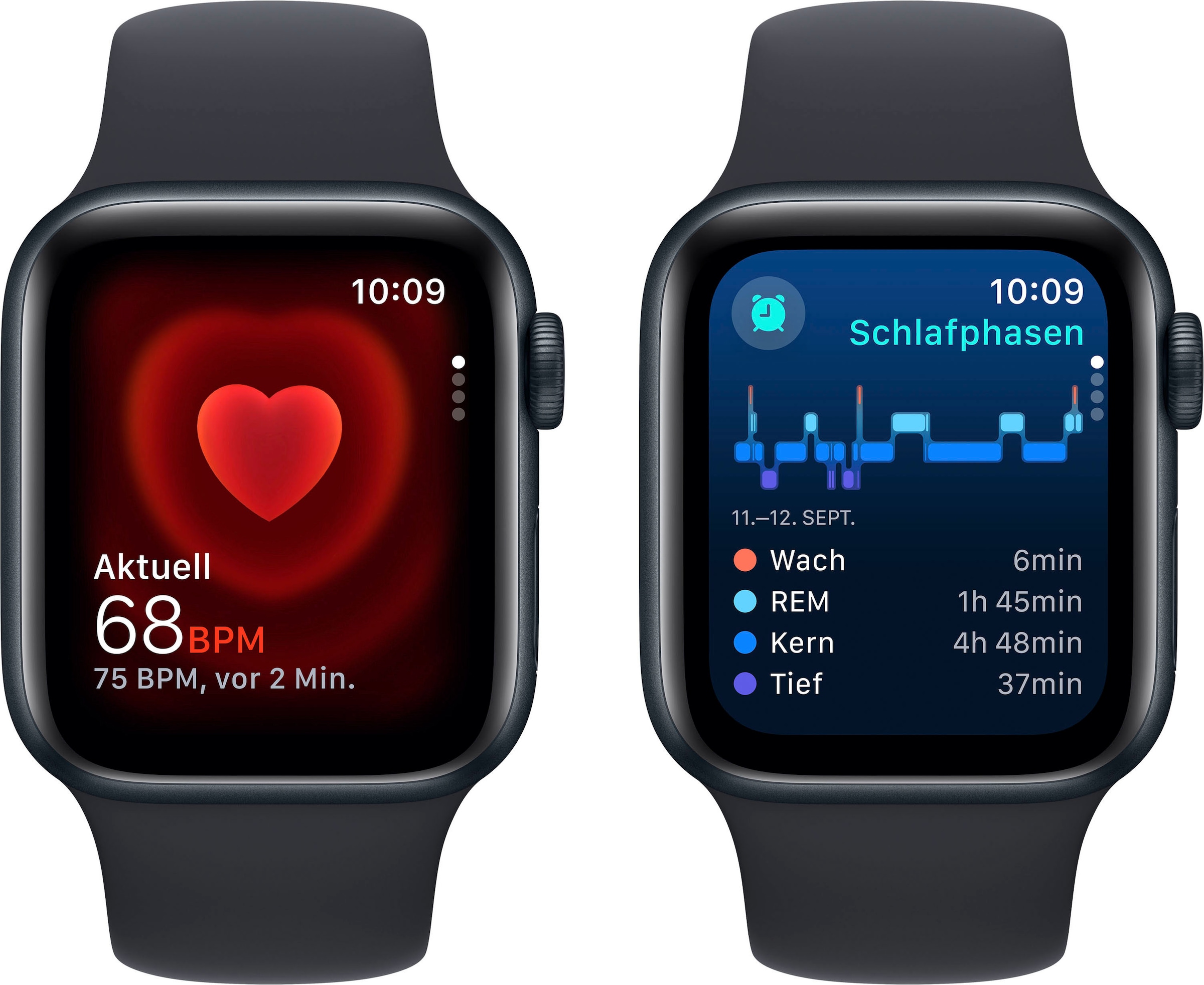 Apple Smartwatch »Watch SE im 40 mm GPS S/M«, Band) Cellular Aluminium OS Online-Shop + 10 (Watch Sport kaufen