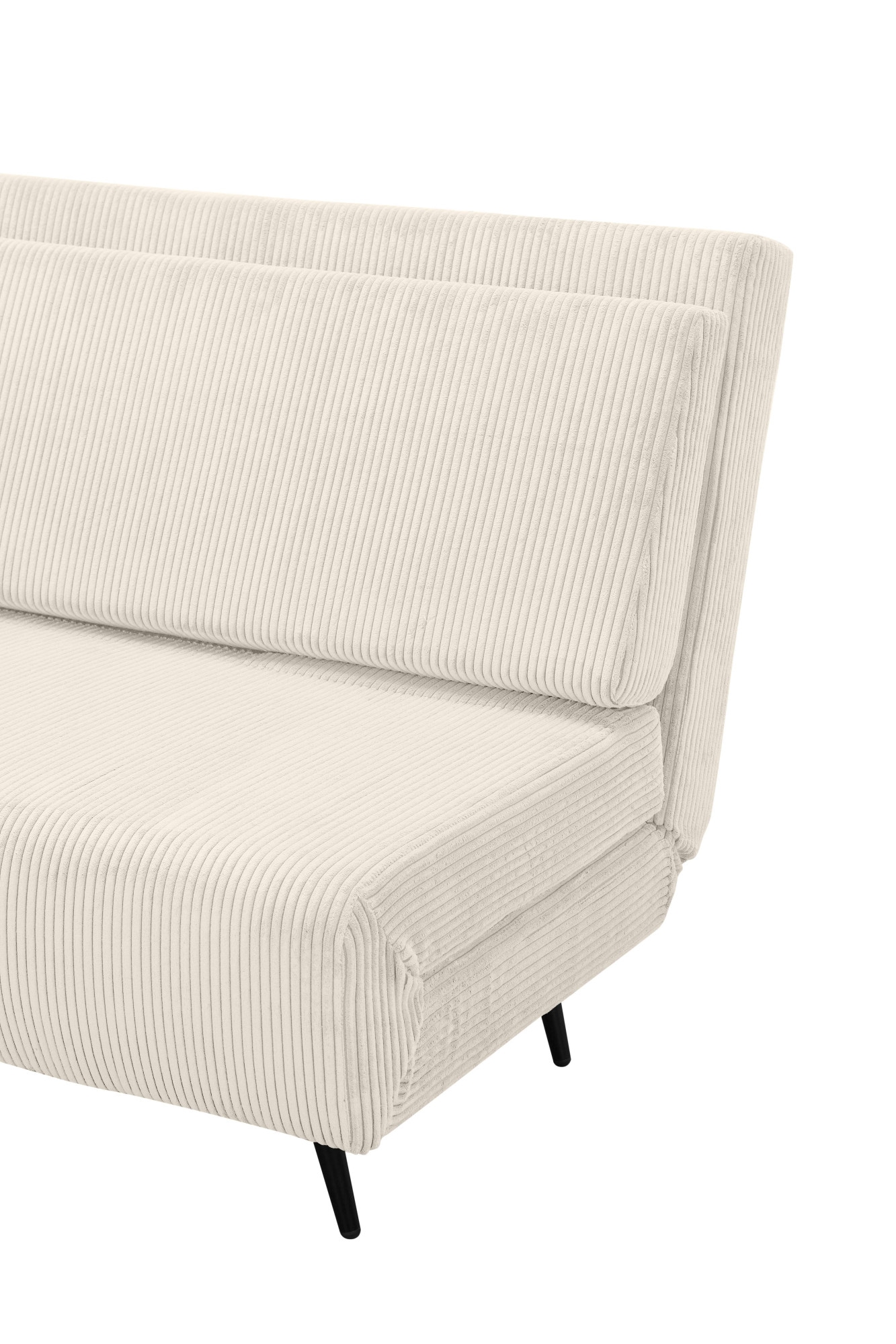 andas Schlafsofa »Linnea«, Daybed mit aufklappbarer Liegefläche, in Webstoff, Veloursstoff, Cord