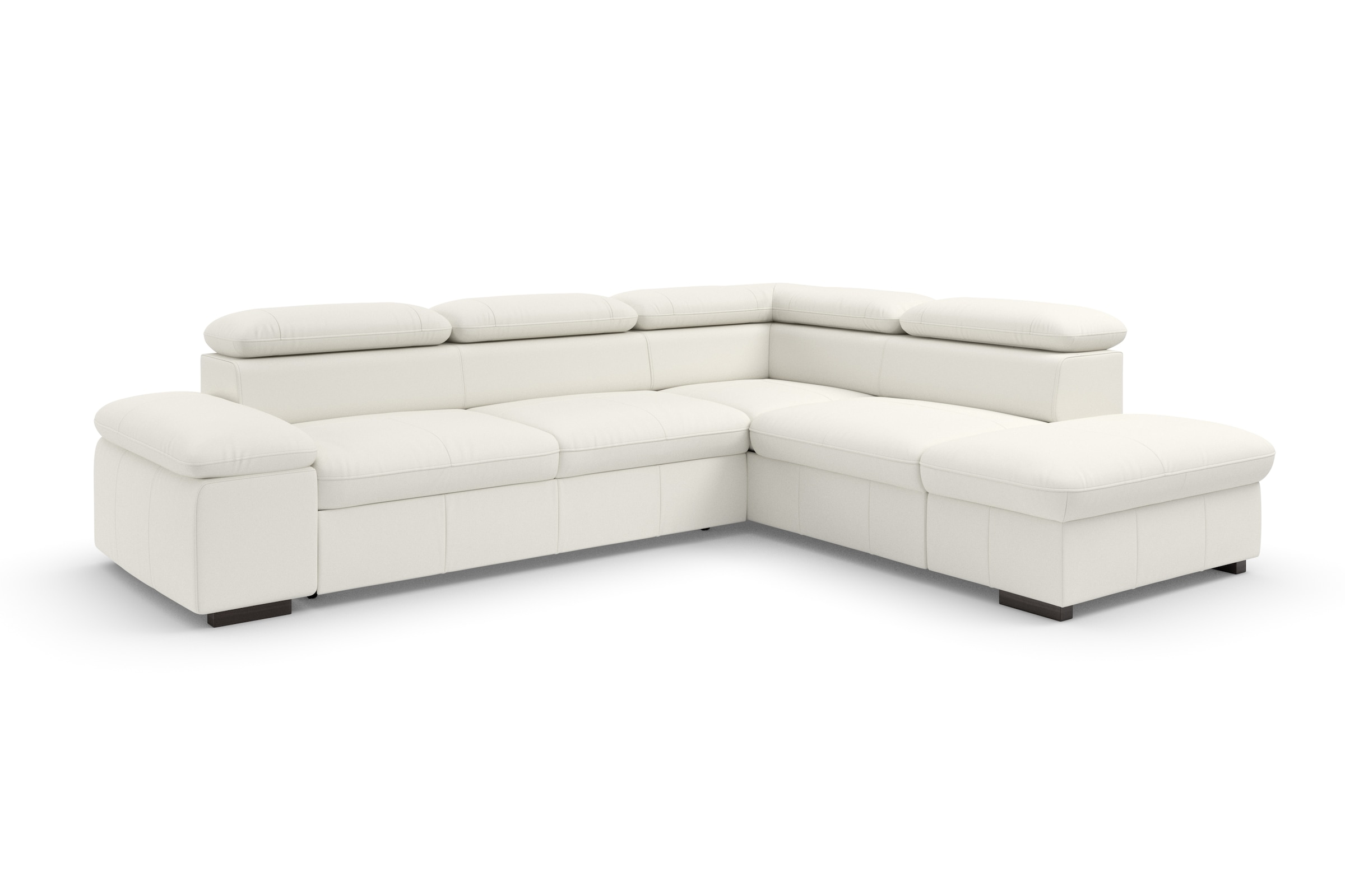 Home affaire Ecksofa »Alberto L-Form«, mit Kopfteilverstellung, wahlweise mit Bettfunktion