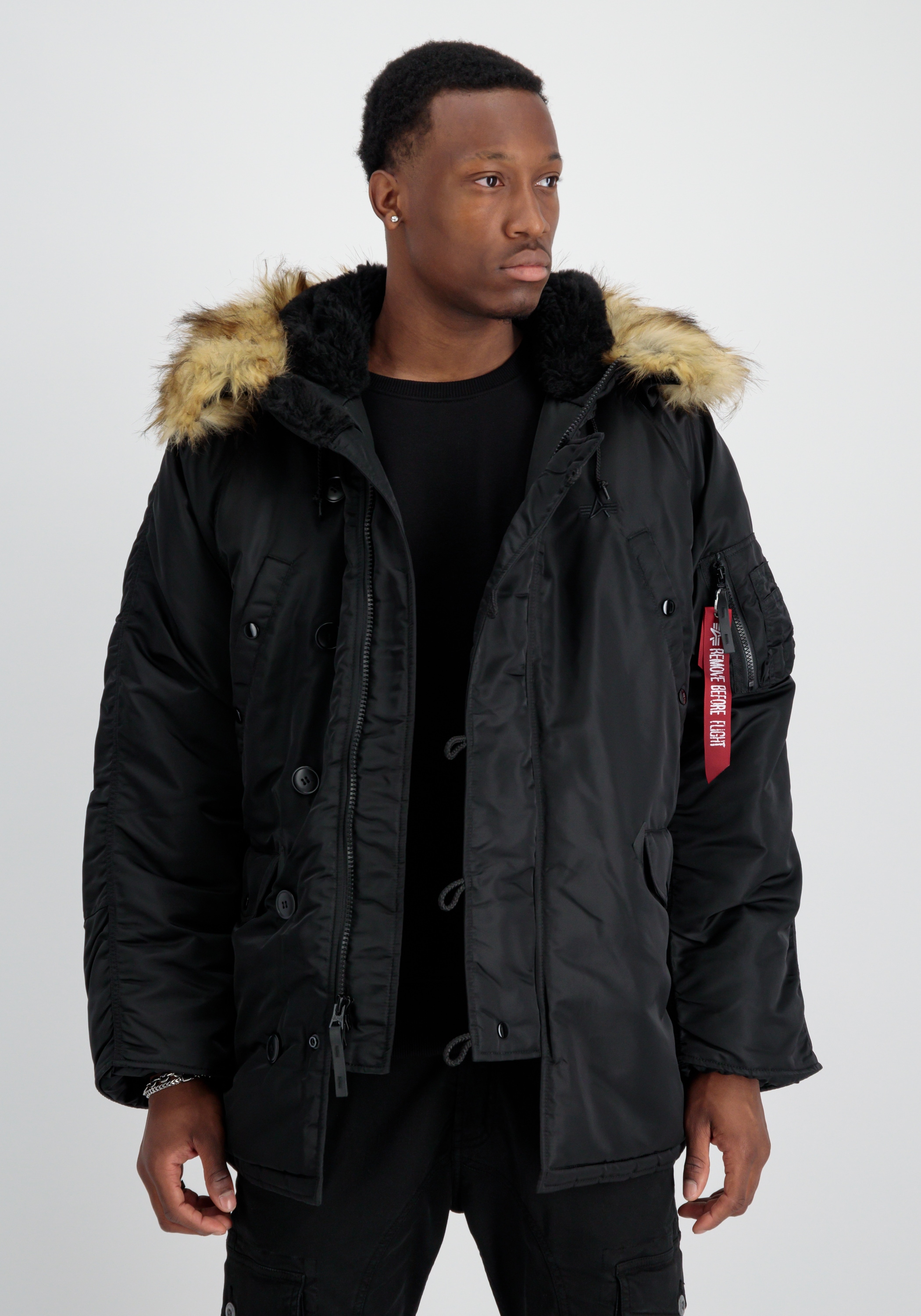 Alpha Industries Winterjacke »Alpha Industries Men - Cold Weather Jackets N-3B Heritage«