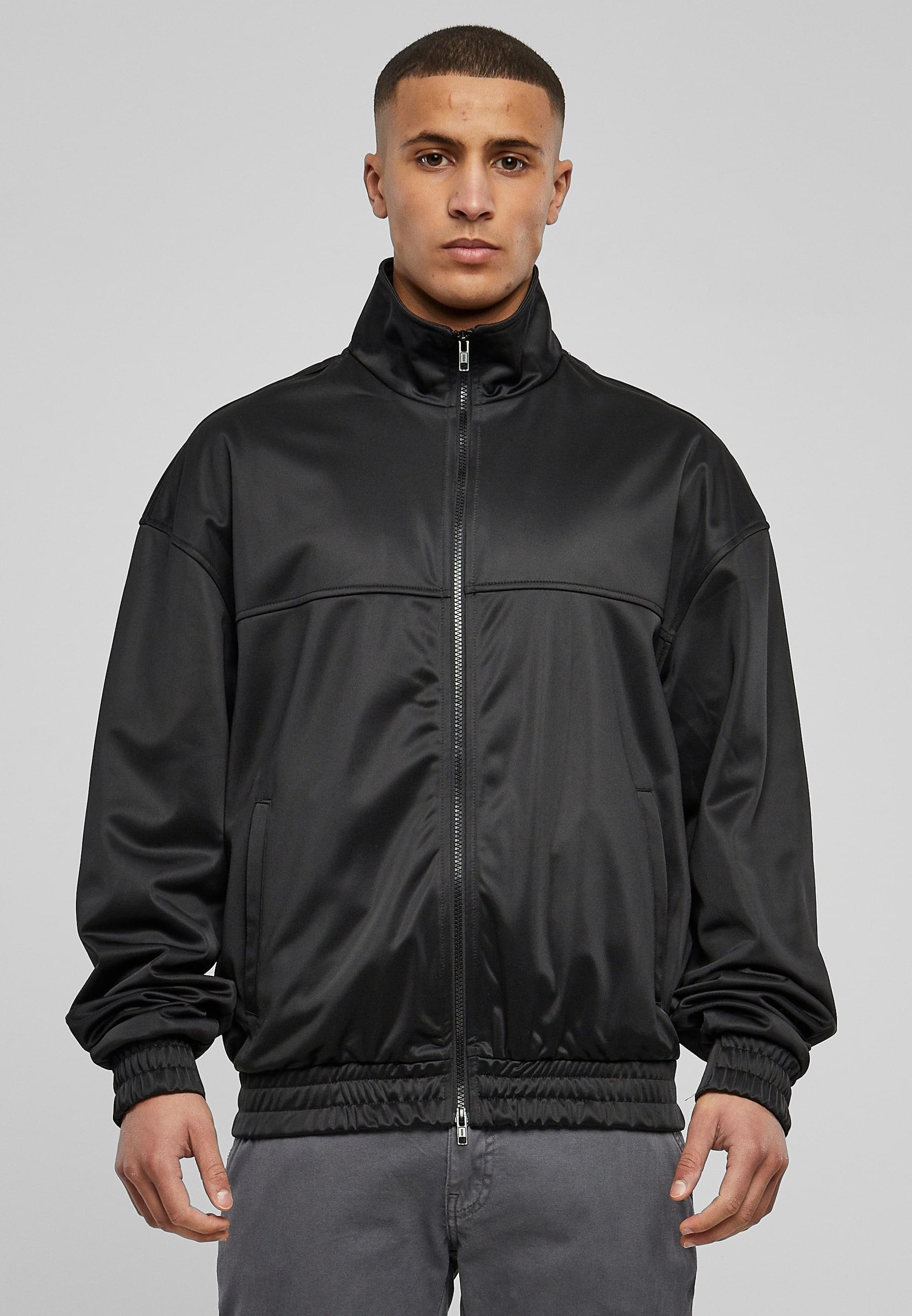 URBAN CLASSICS Trainingsjacke »Urban Classics Herren Classic Track Jacket« 1 Stk. tlg. ohne Kapuze